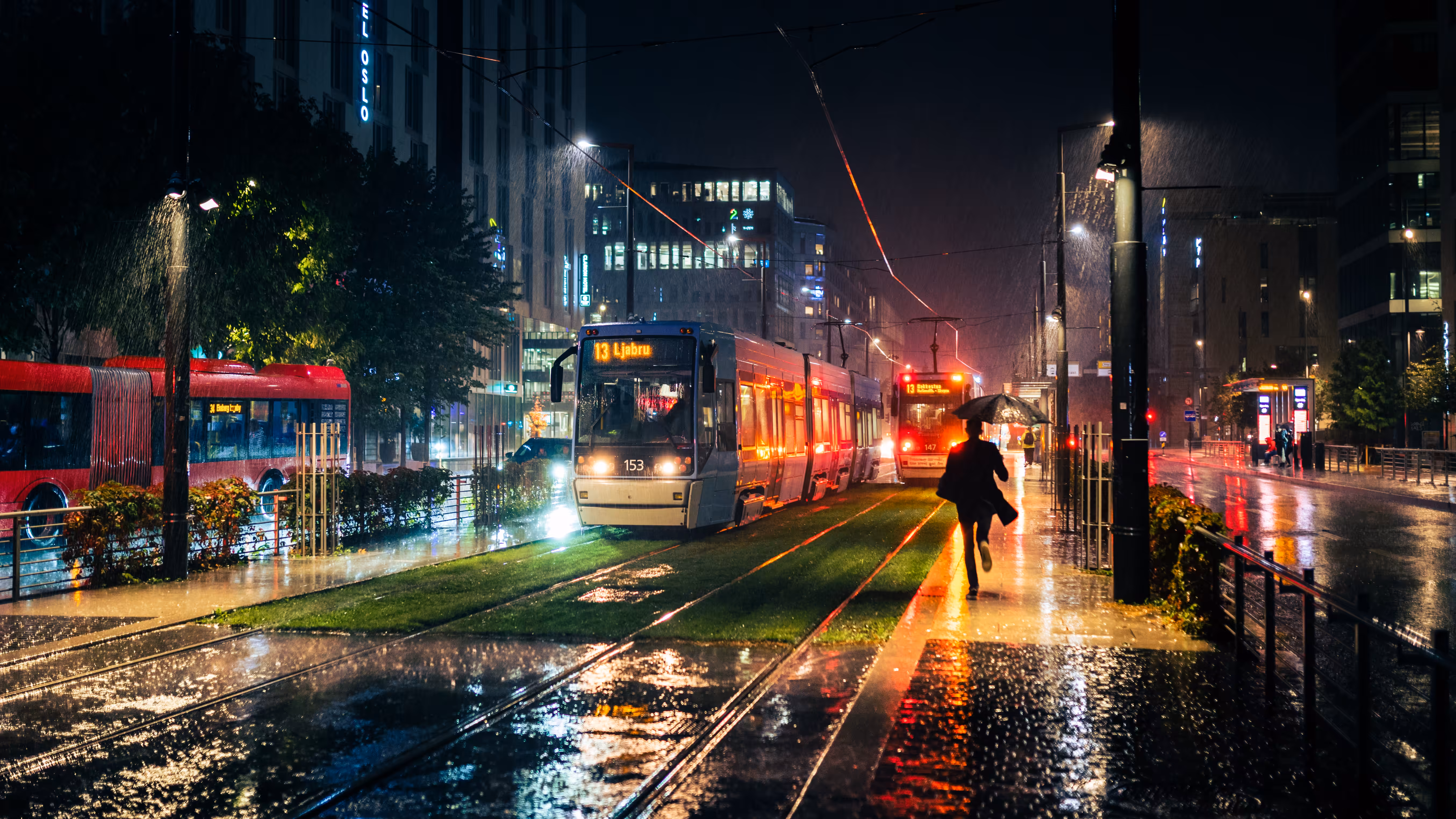 Oslo At Night