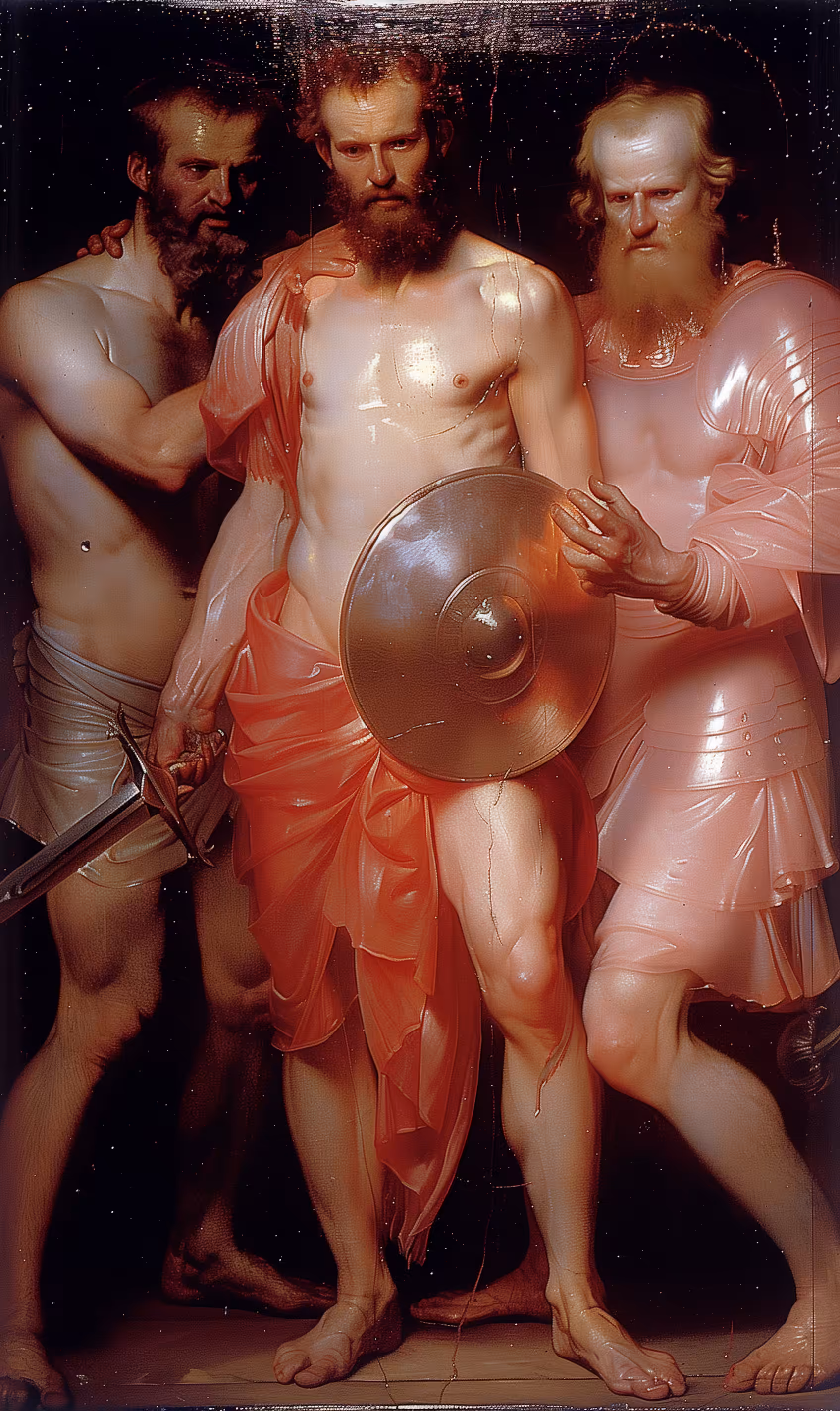 The Three Warriors of Troy
