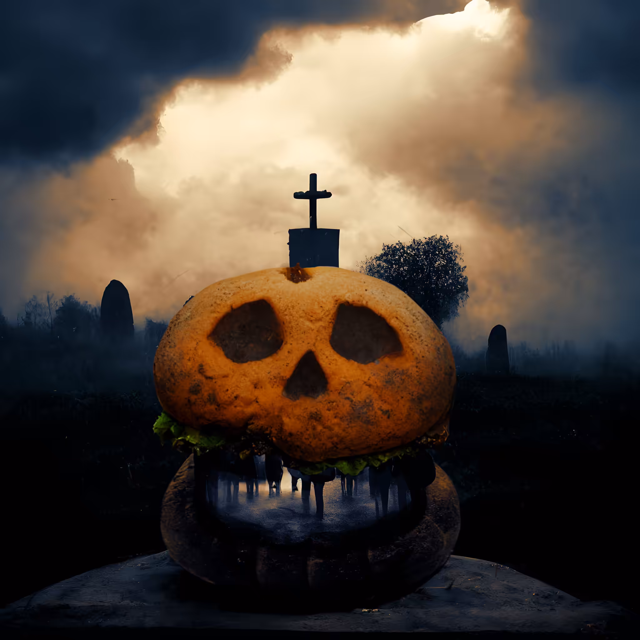 Pumpkin Burger
