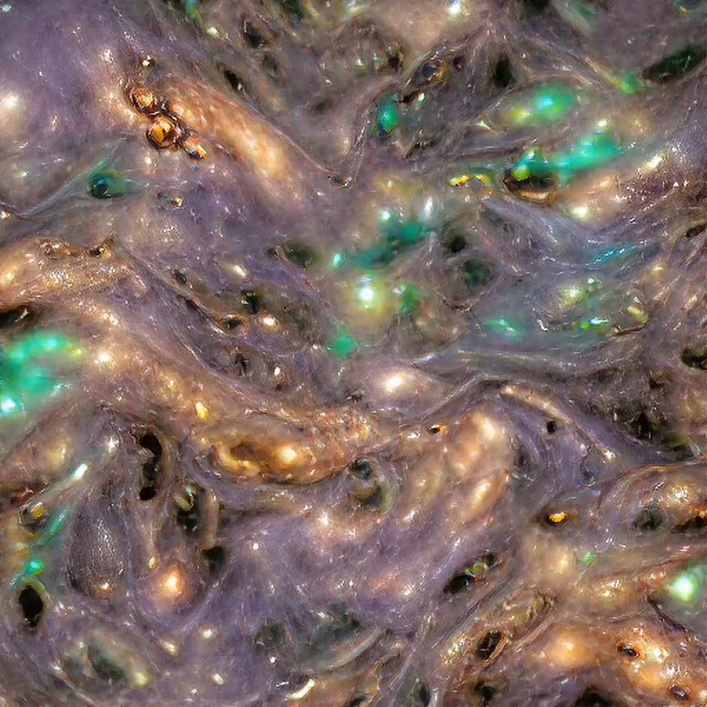 Through the Emerald Galaxy