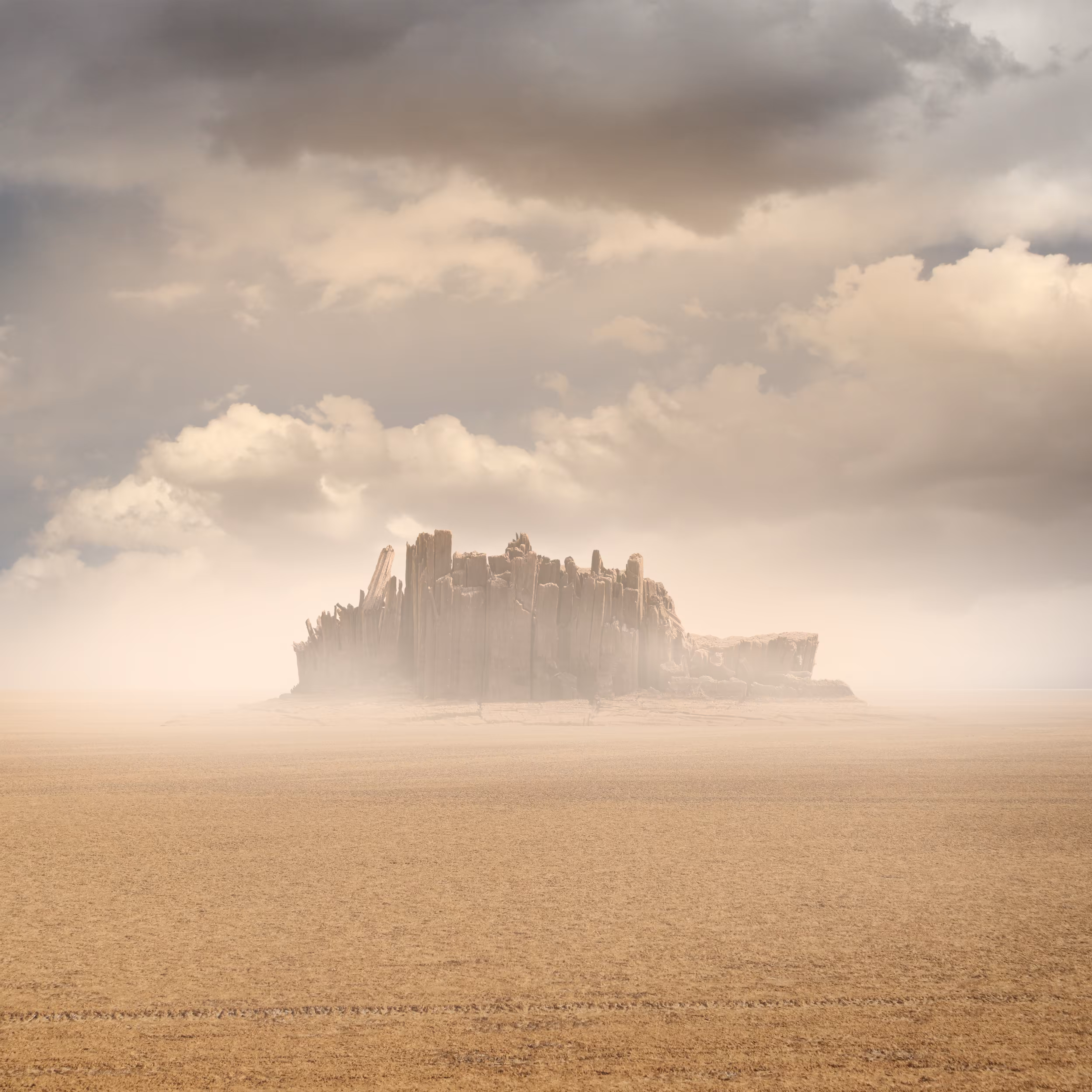 Wooden castle