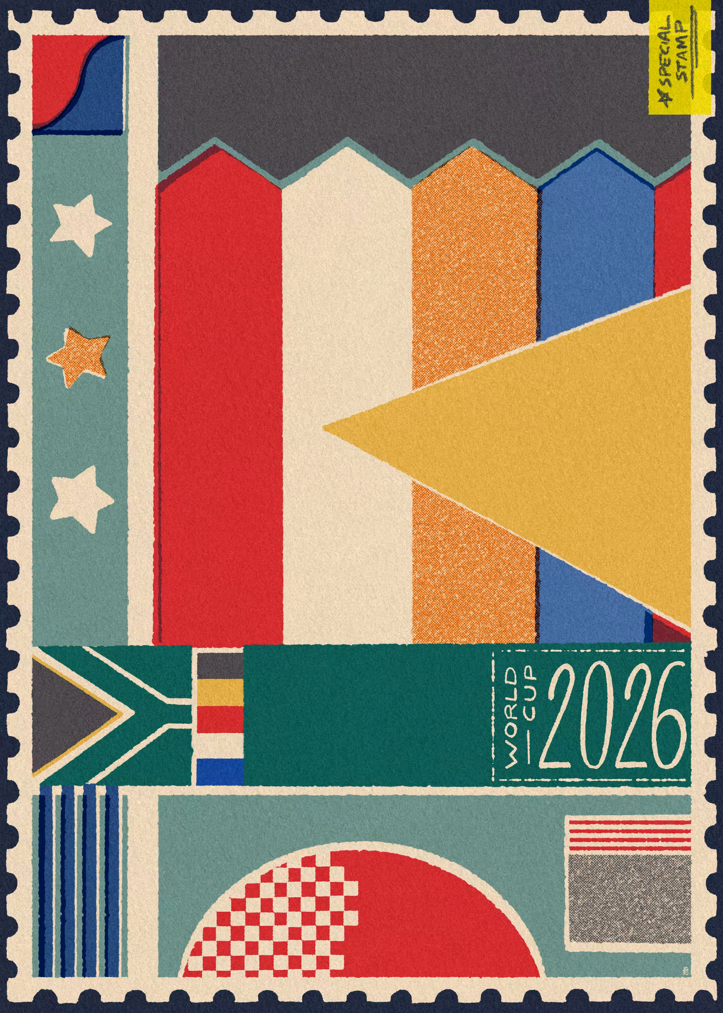 2026 World Cup stamp