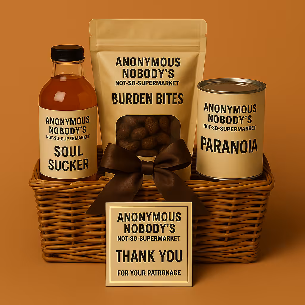 Anonymous Nobody’s Not-So-Supermarket: ThankYouComeAgain™️ #3
