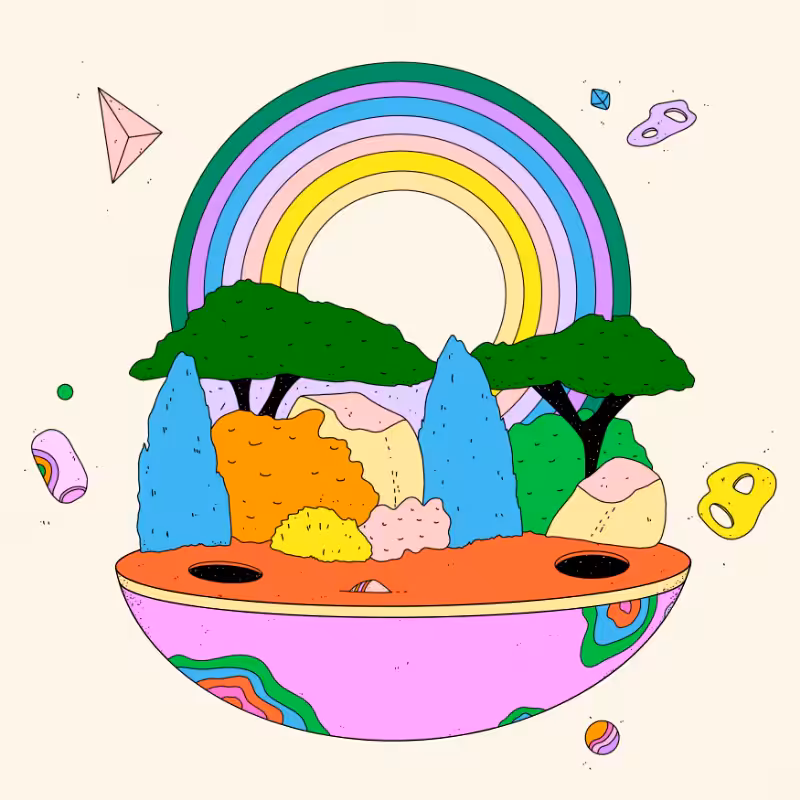 🌈🌴🪐 #27