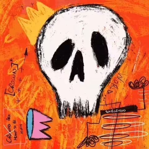 "Crowns Are Meant to be Worn" - Skull Squiat WSA
