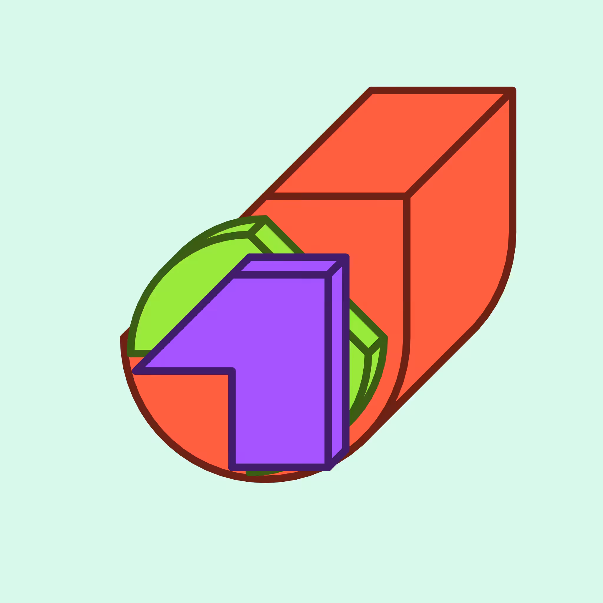 Calm shapes #1705