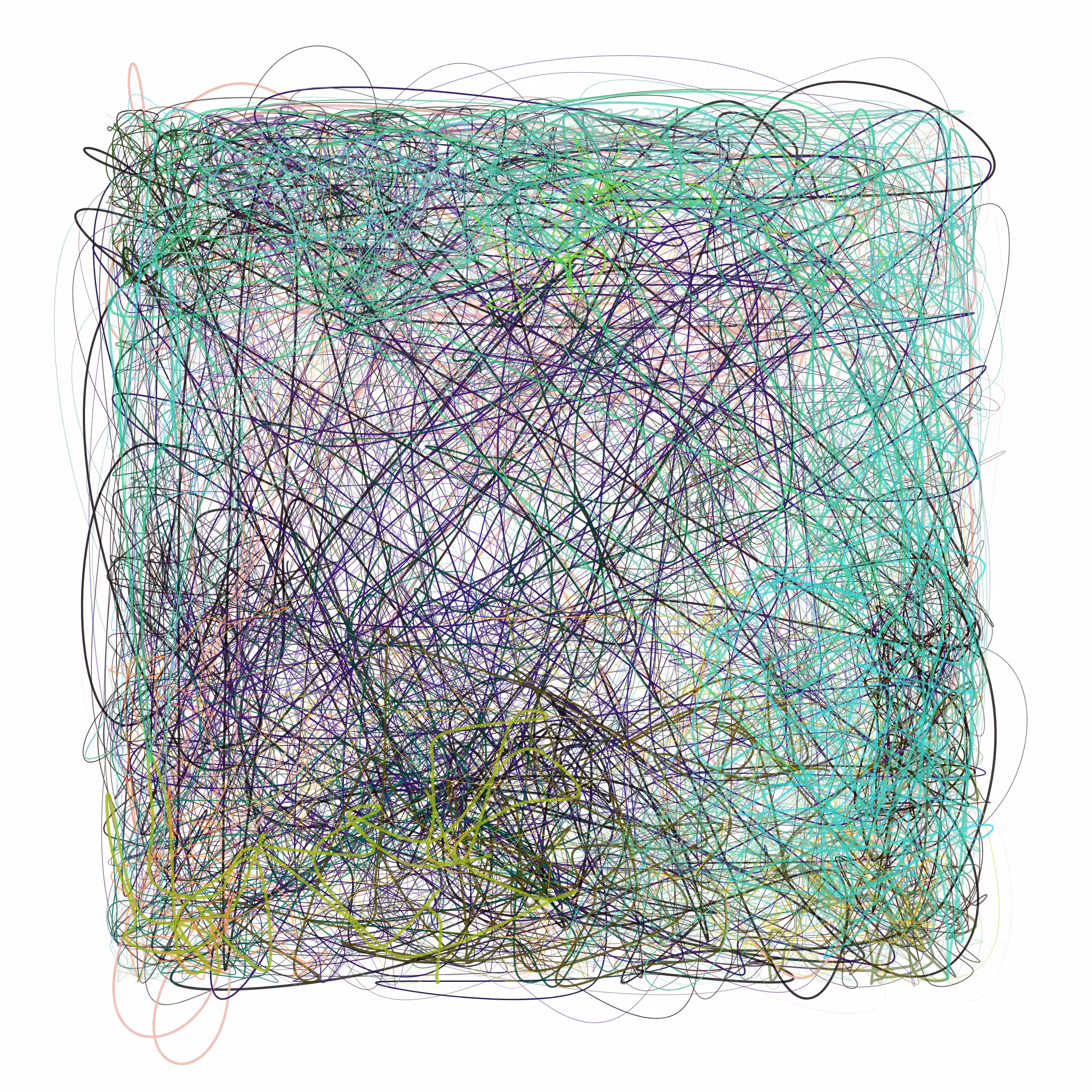 Scribbled Boundaries #778
