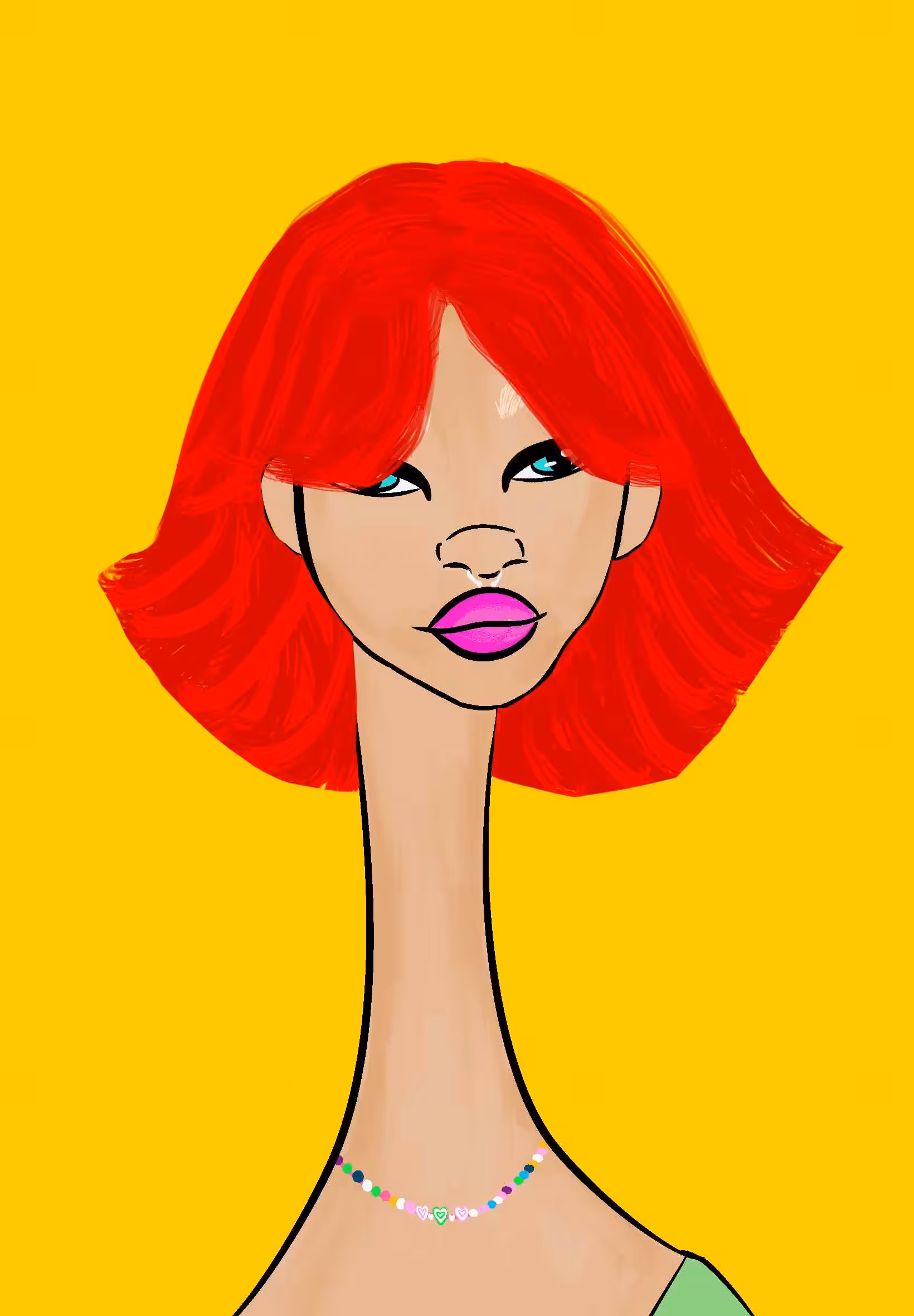 Long Neckie Ladies: Long Neckie Lady #42