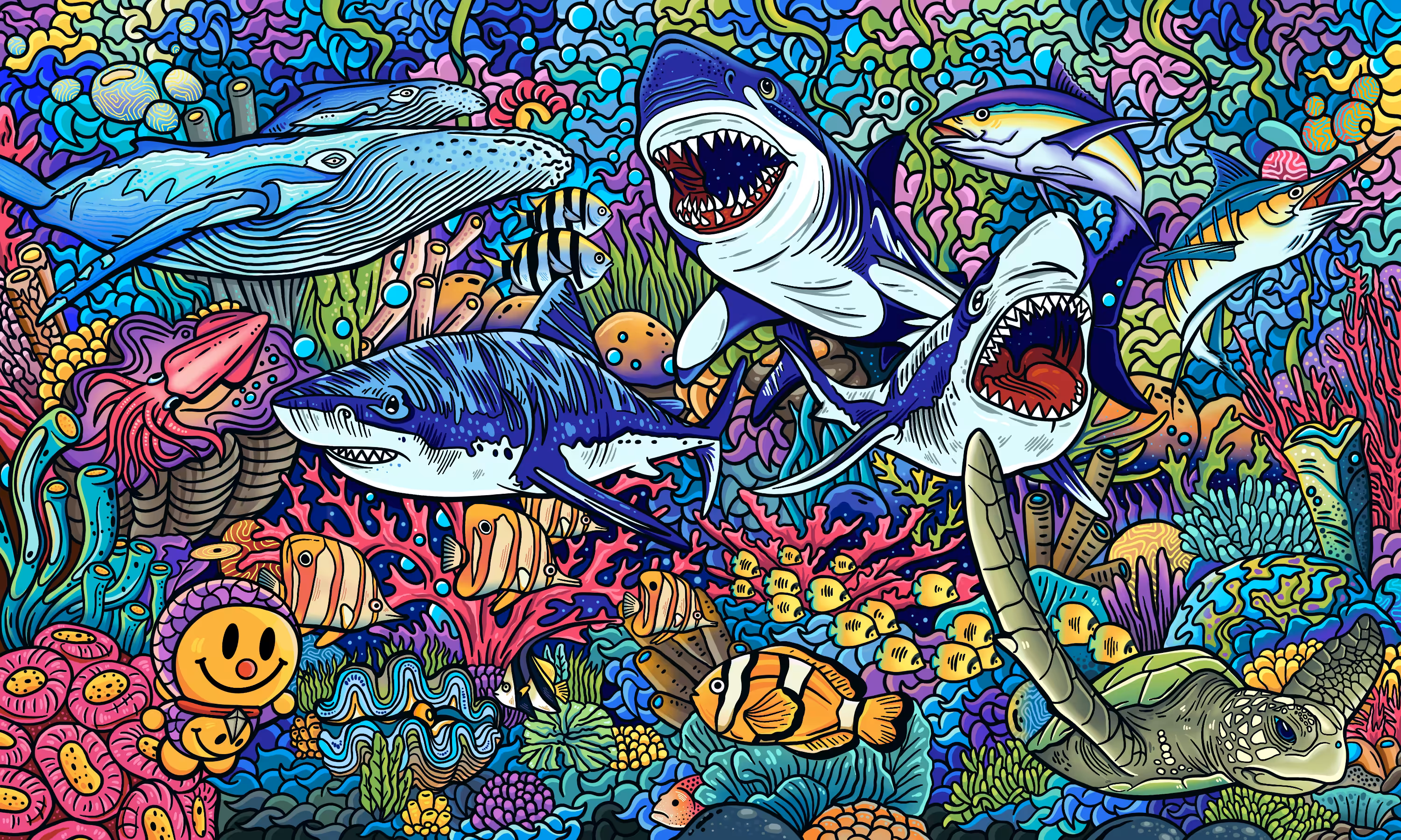 UNDER THE  DEEP SEA