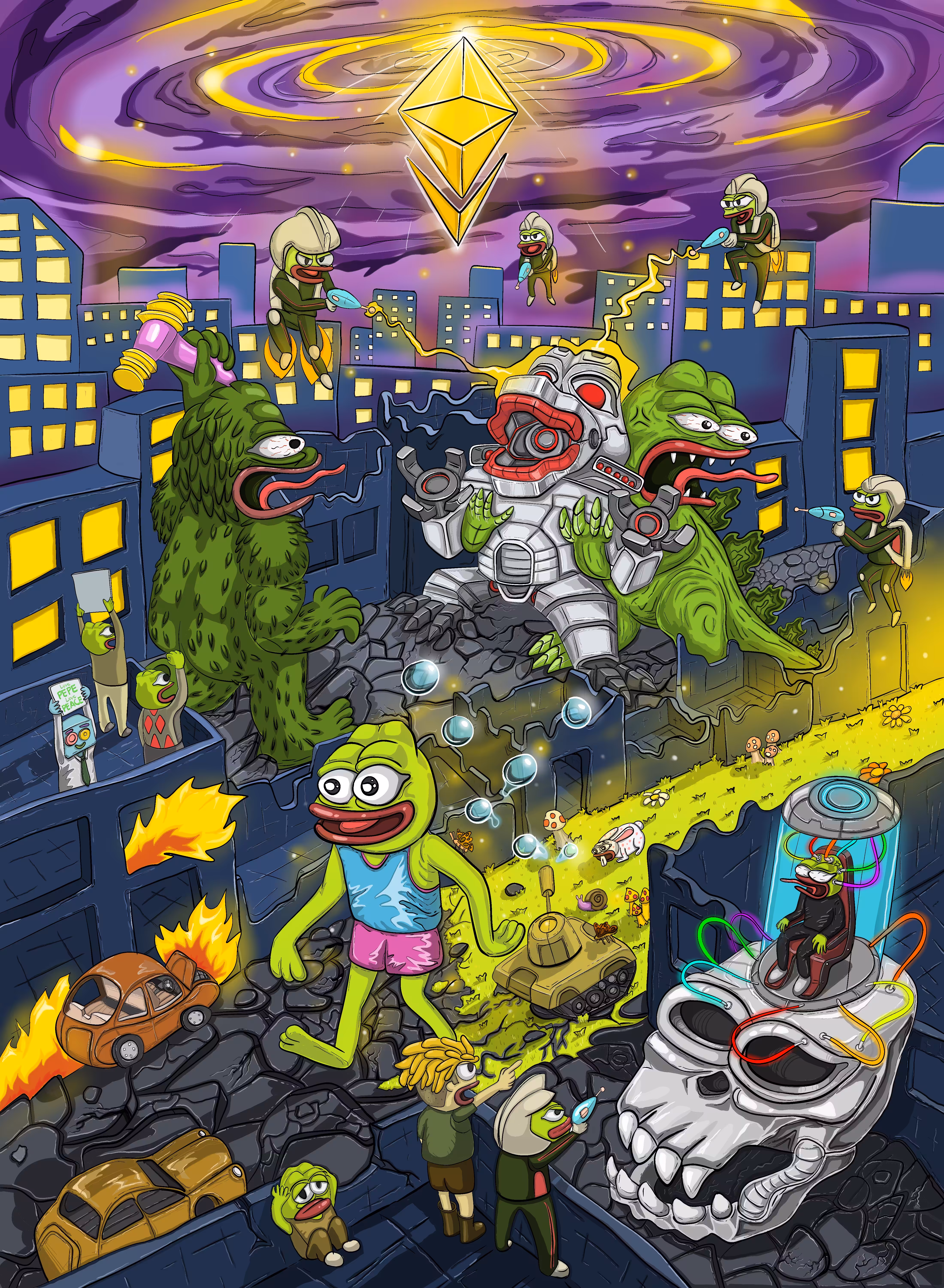 Love peace love Pepe
