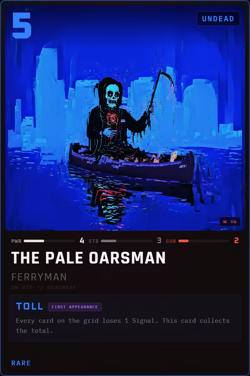 The Pale Oarsman — Ferryman