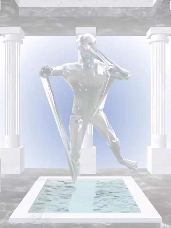 The Treading Water Chronos Chrome Man #1121