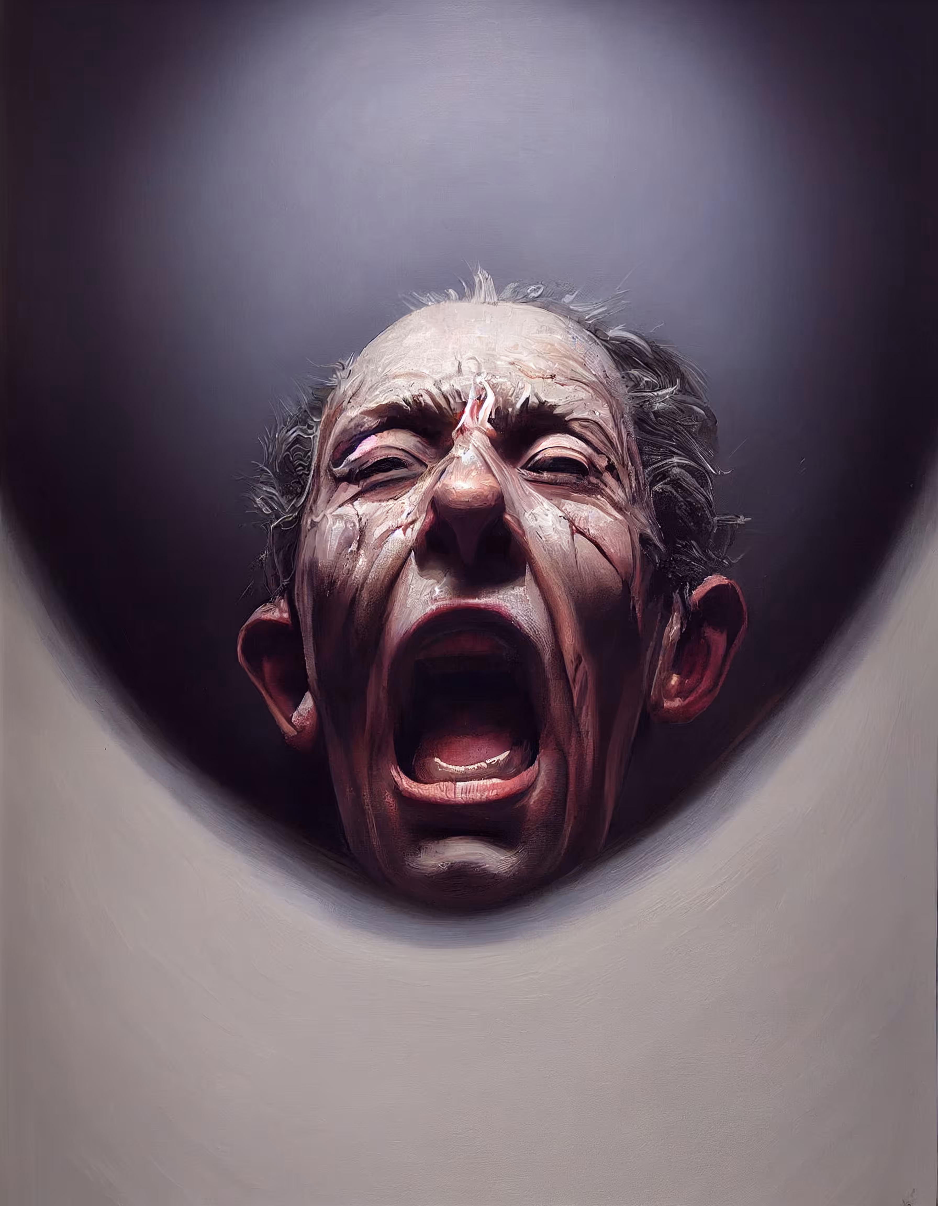 the burden, (32) - portraits of anger