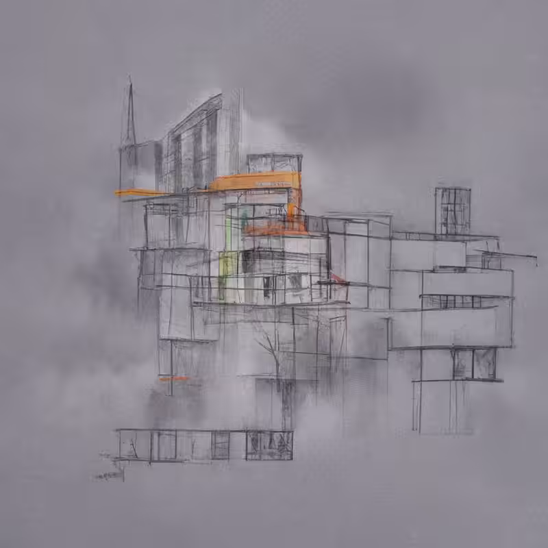 Impossible Neuro-Architecture #104