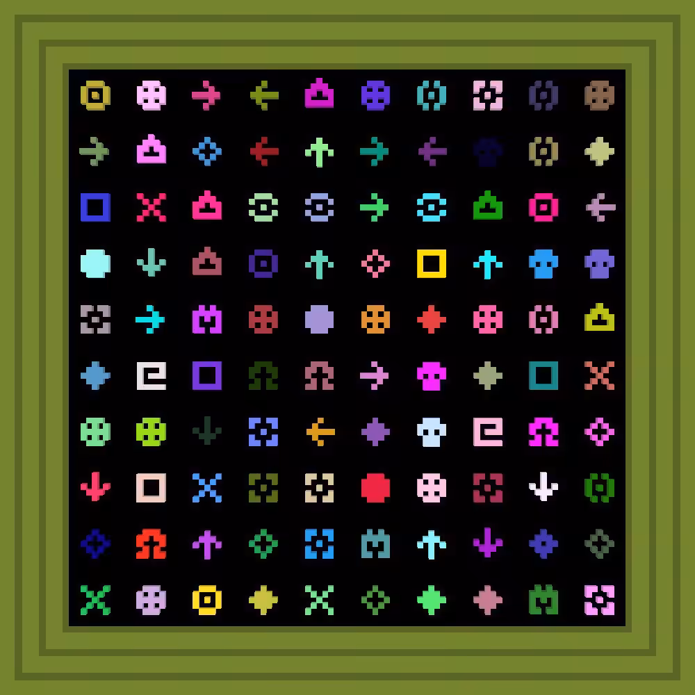 NO TEZ NGMI :: Procedural Symbols #366/1000