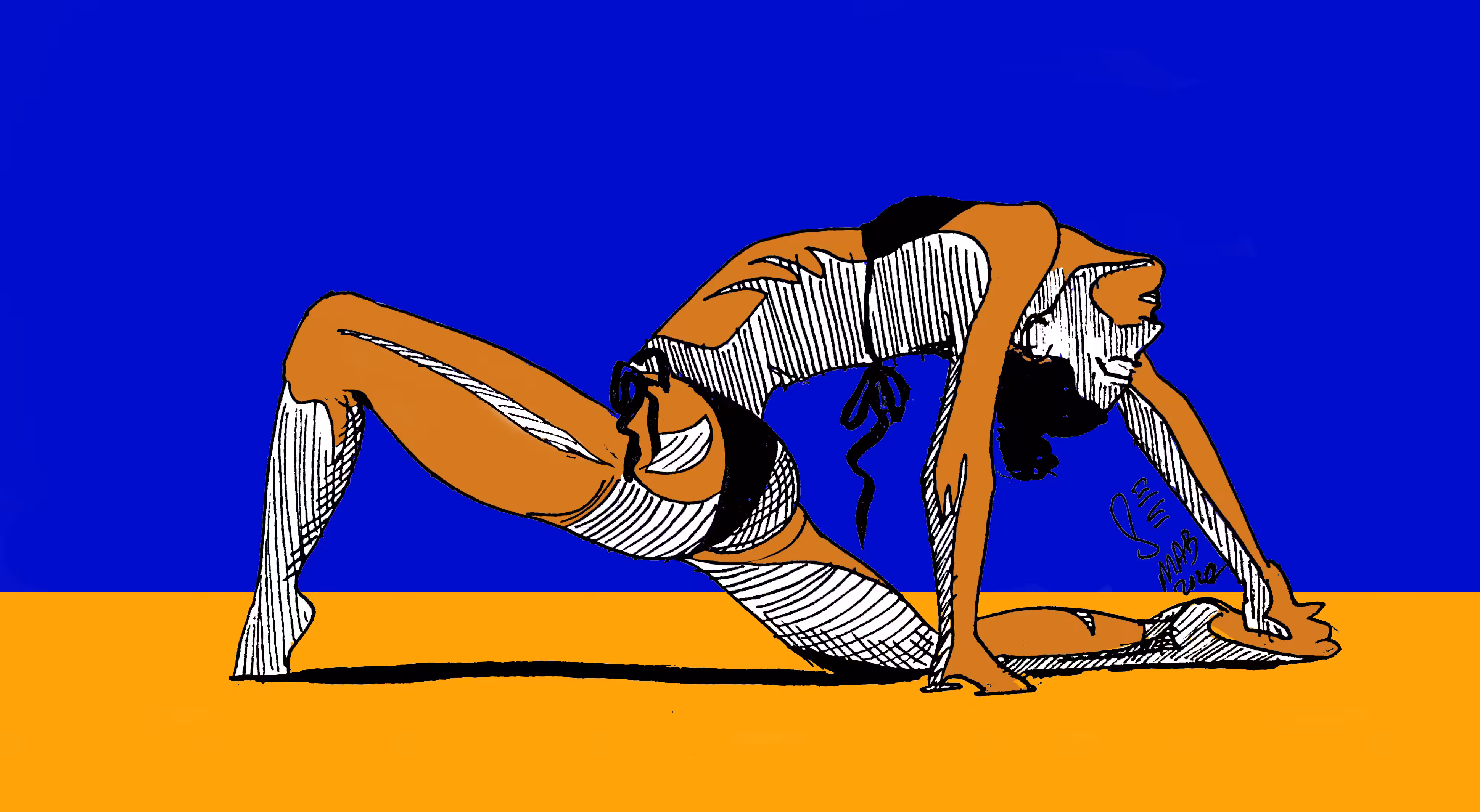 Bend over backwards