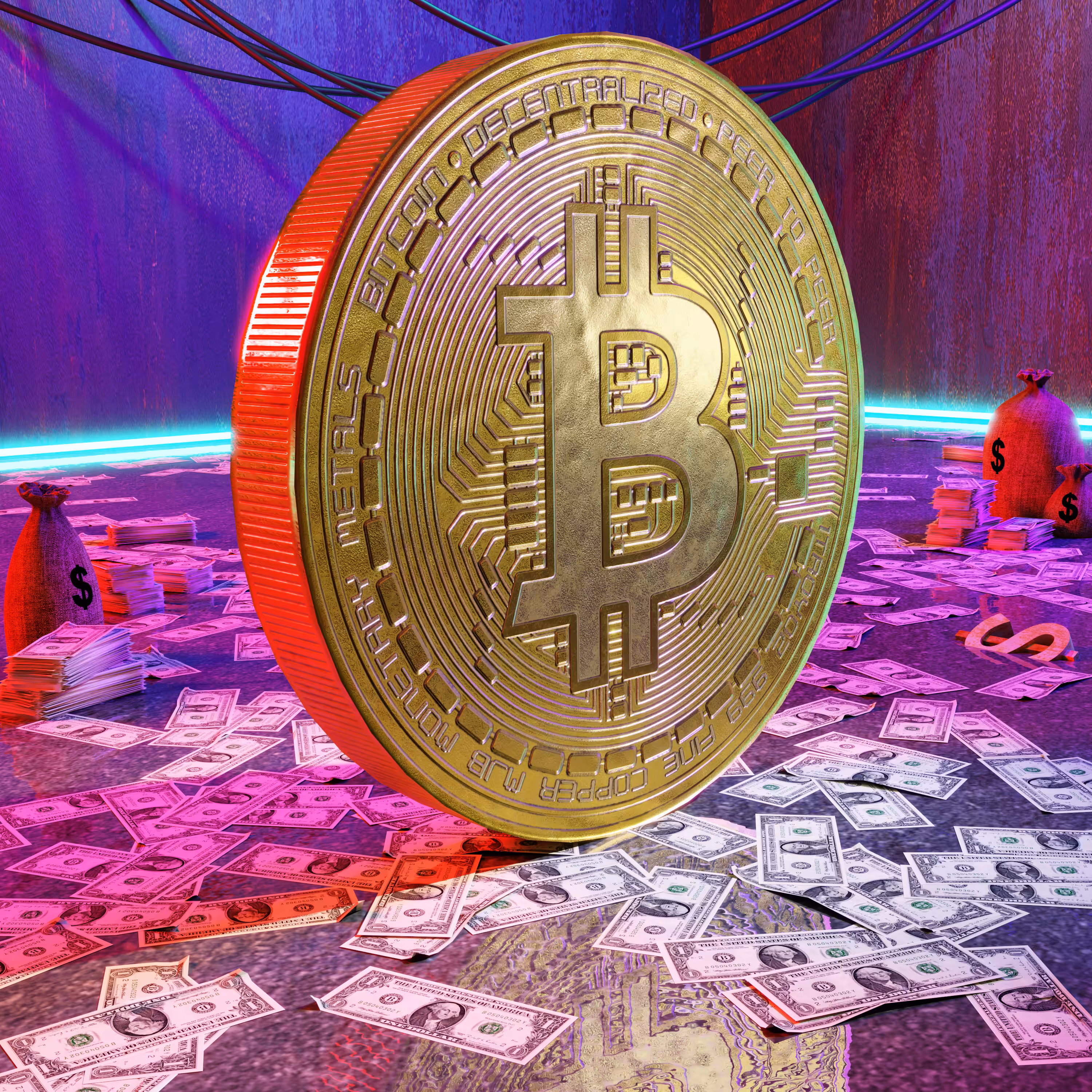 Bitcoin Over Dollar