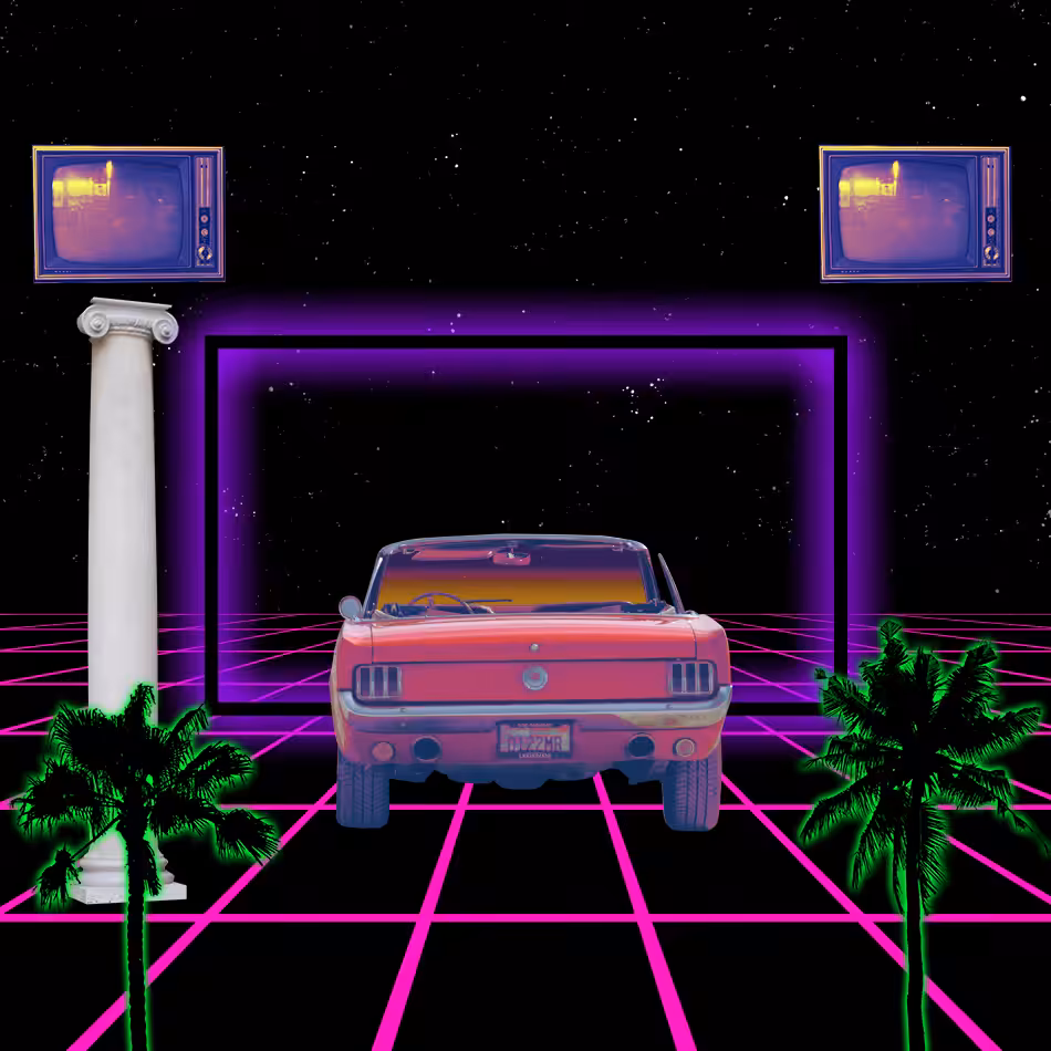 S Y N T H W A V E Nightlife Generator #85