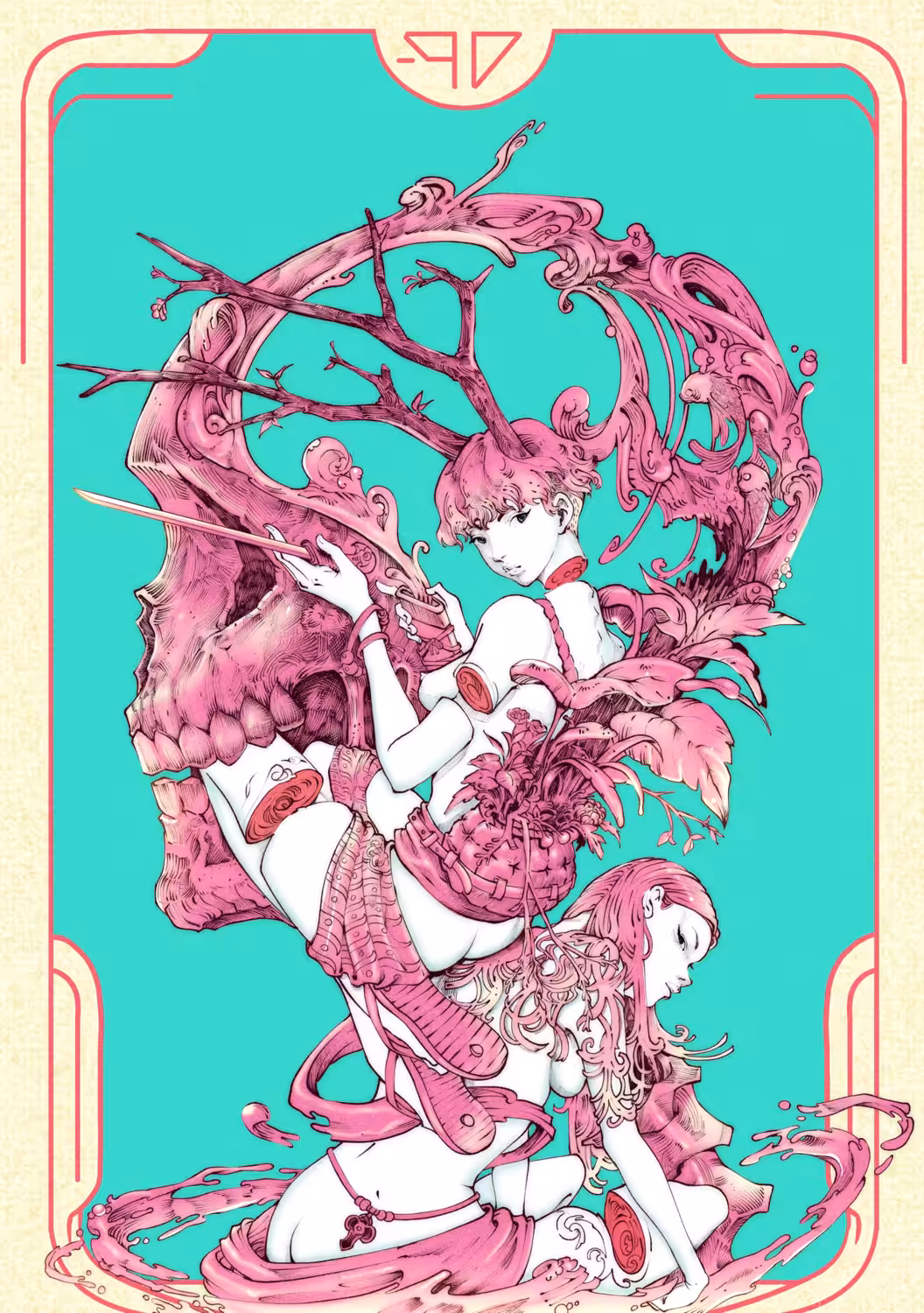 Ladies of the Twisted Skull -90°