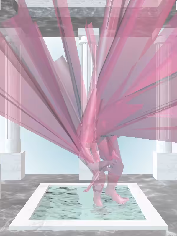 HeavenComputer: The Fading Sneaky Sharp Magenta Man #6328