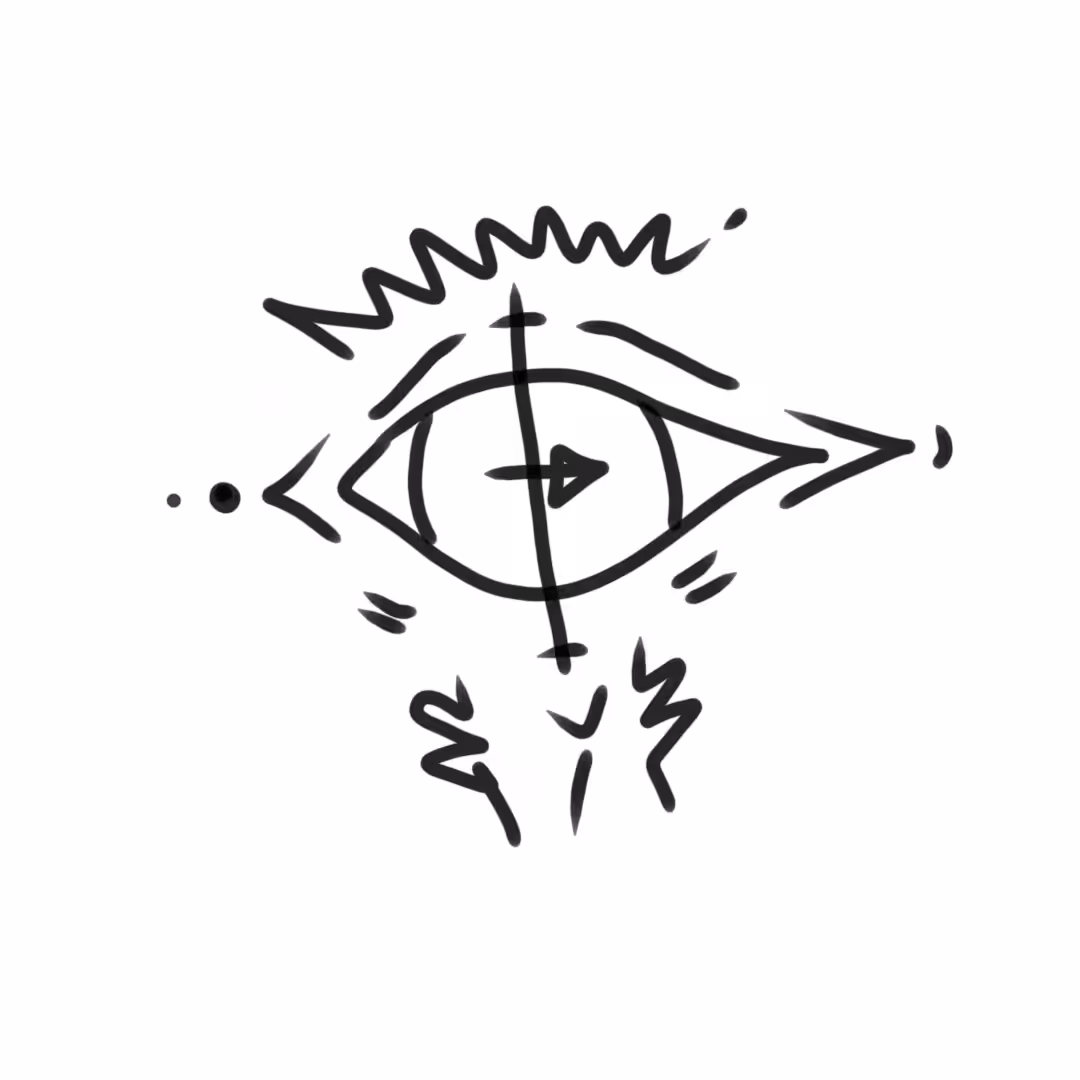 Eyes of hatred 