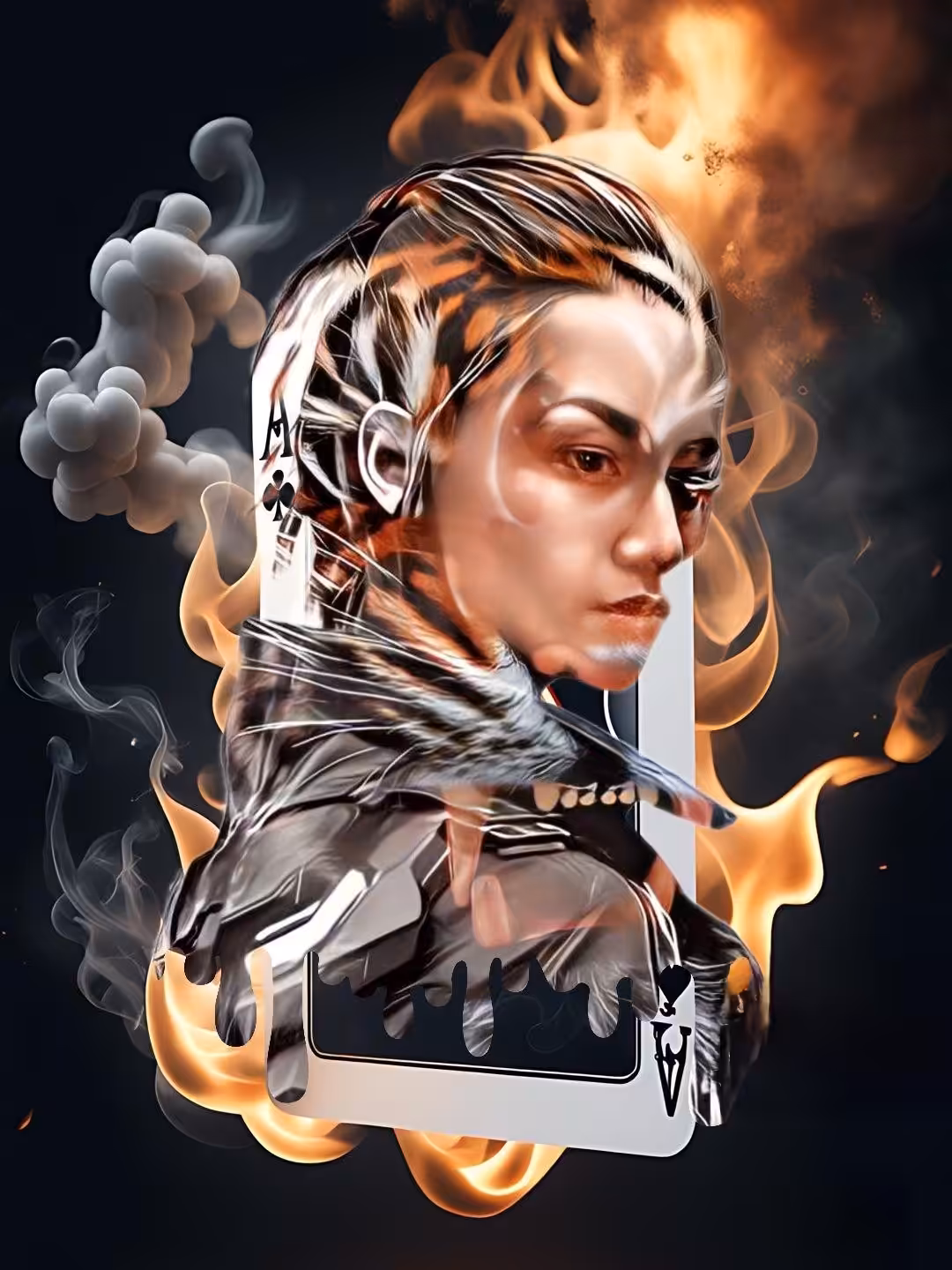 Warrior woman