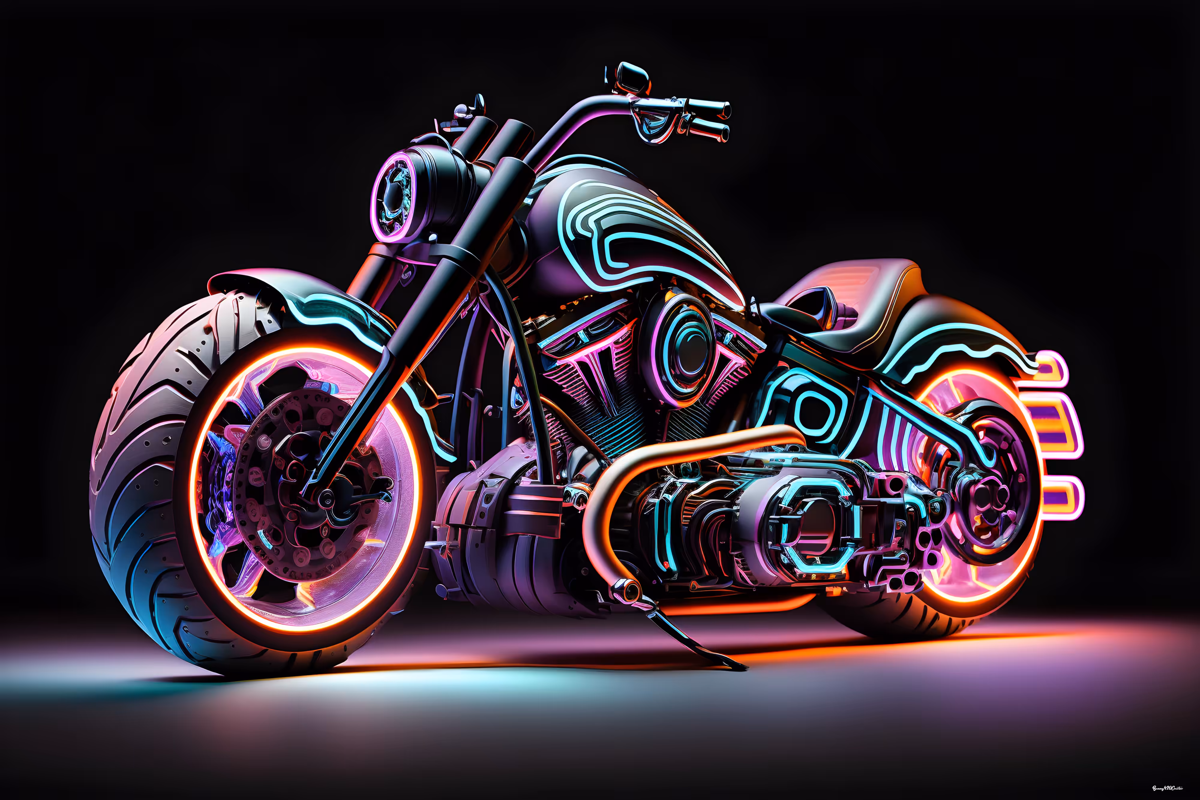 Grunge Motorbike #12