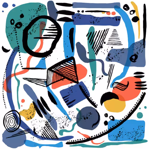 Movement (between shapes and colours) #1