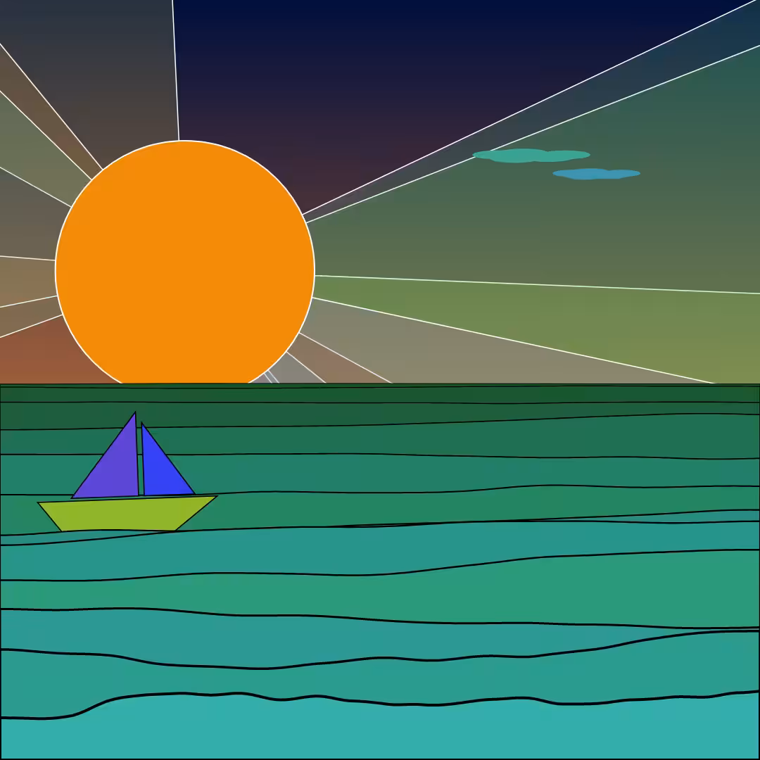 marino generativo animato #6