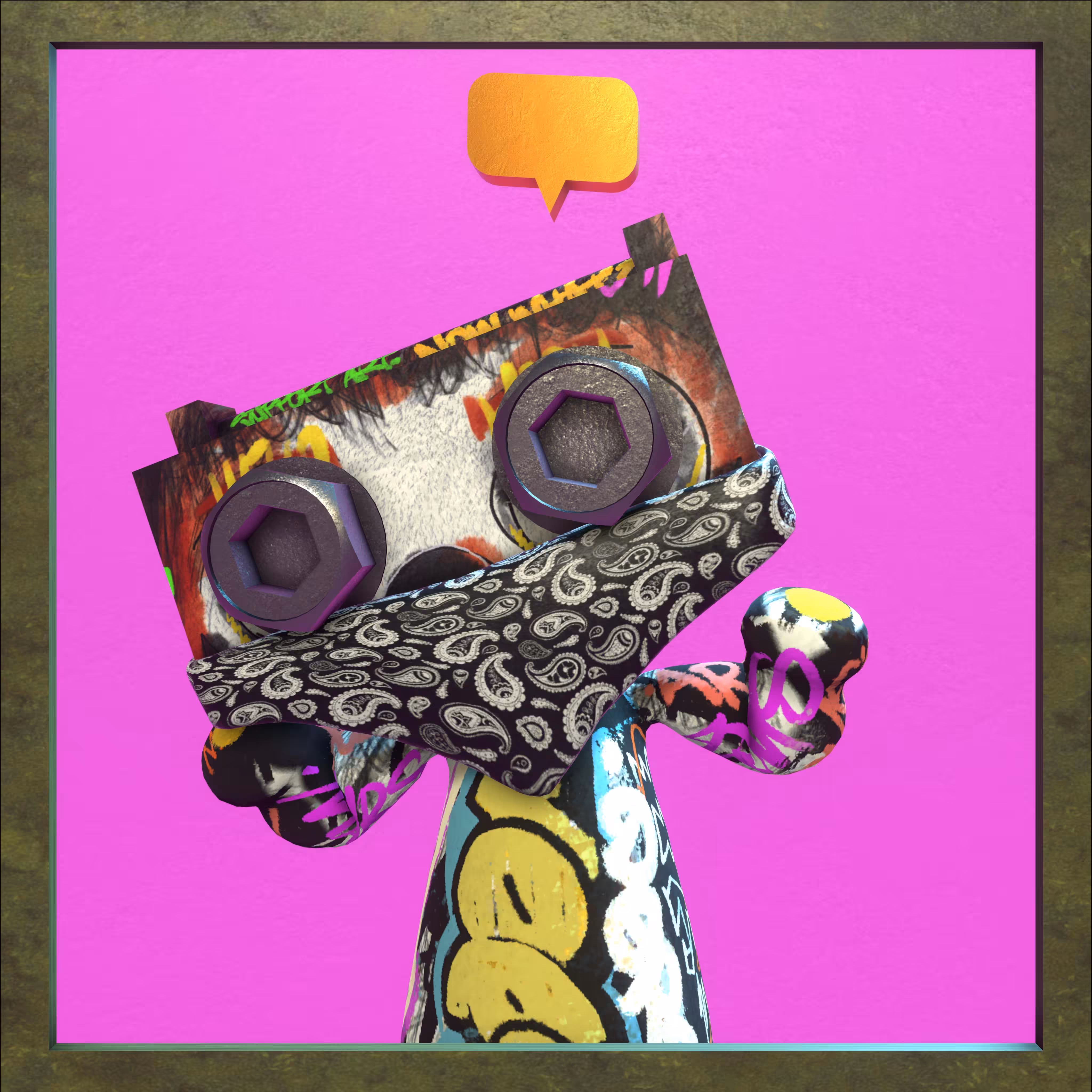 Boomboxhead #111