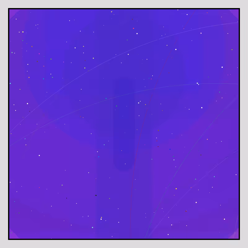Color Field Starry B #235