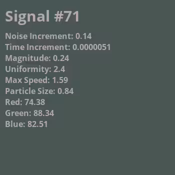Signals in the Noise: Signal #71