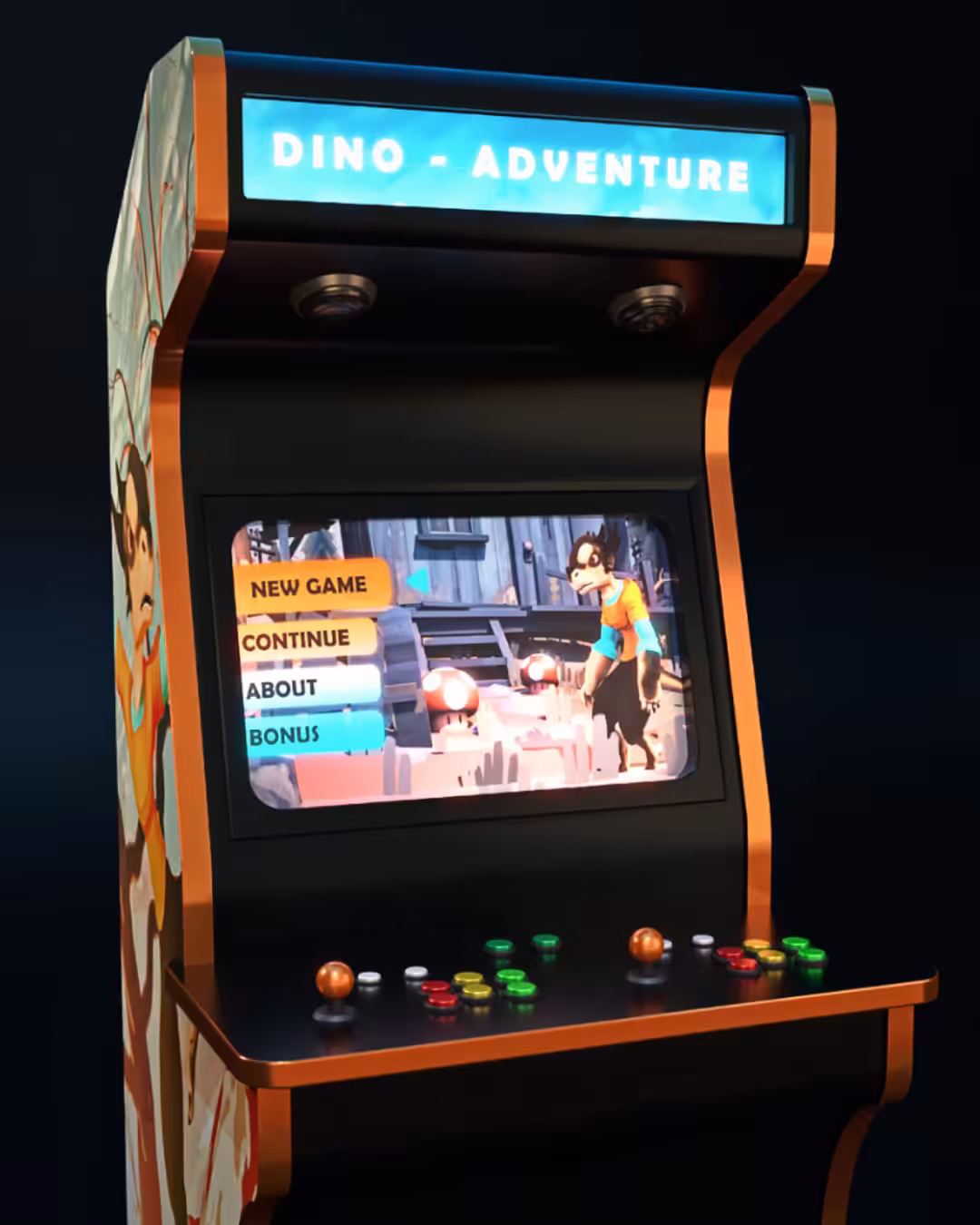 Gaming Machine - Dino Adventure