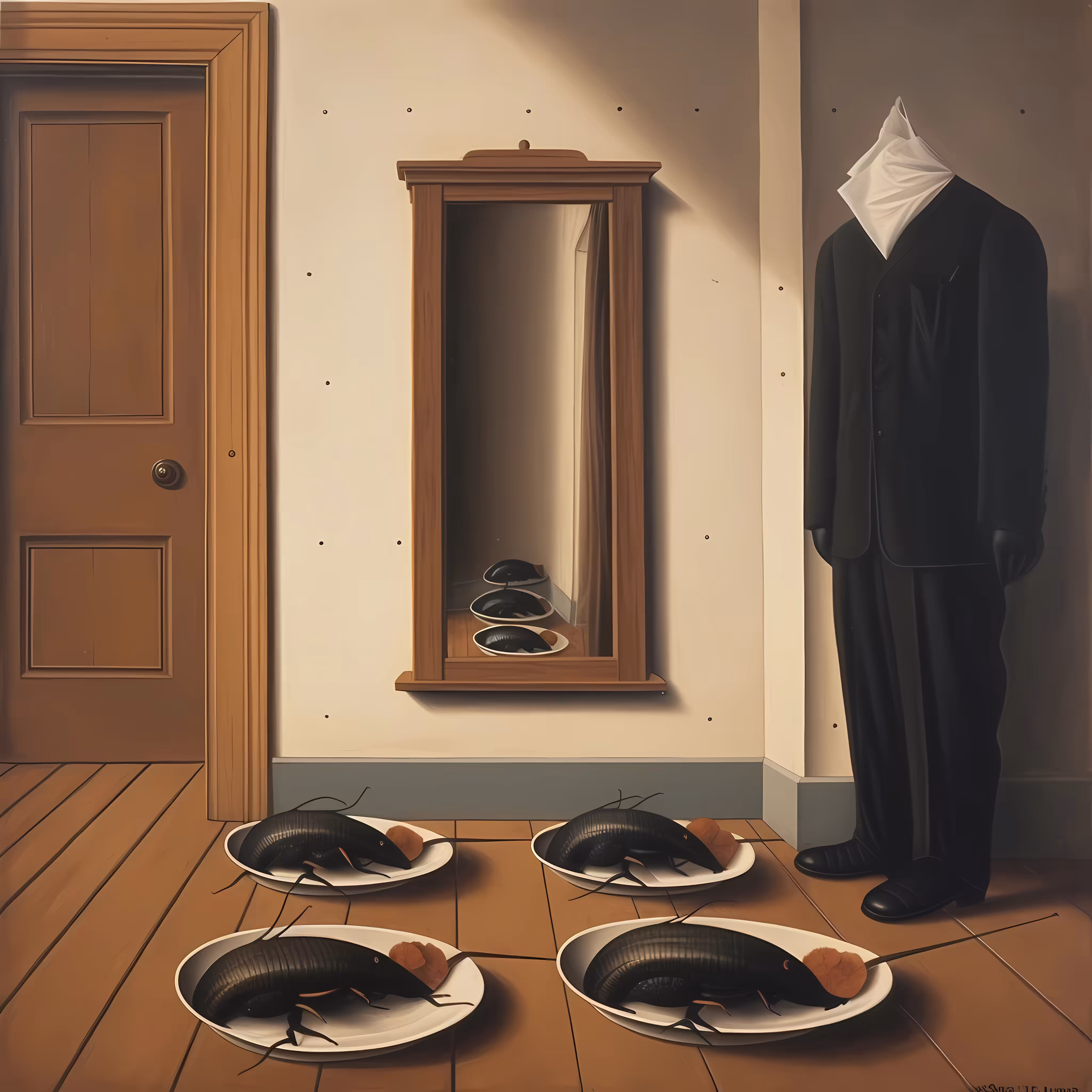 The impolite attitude of cockroaches