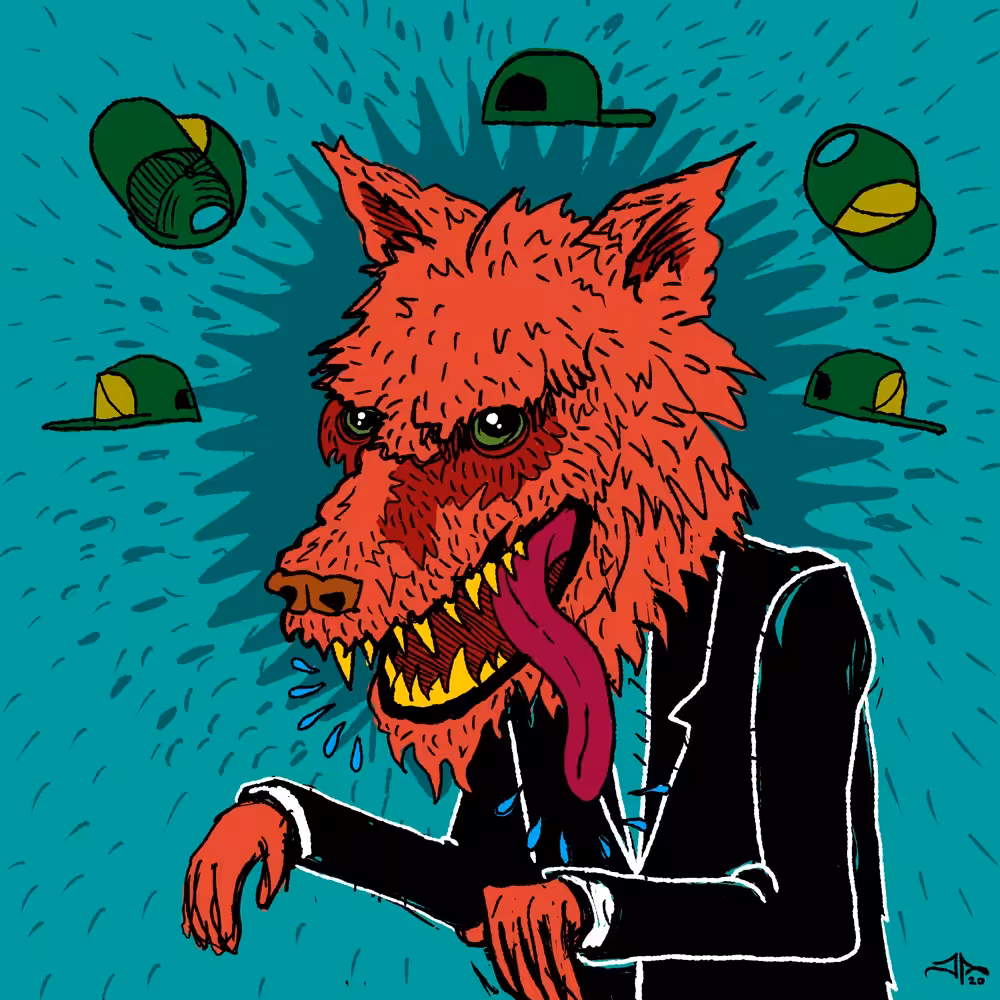 "A Party God Color" by Jeff Prymowicz