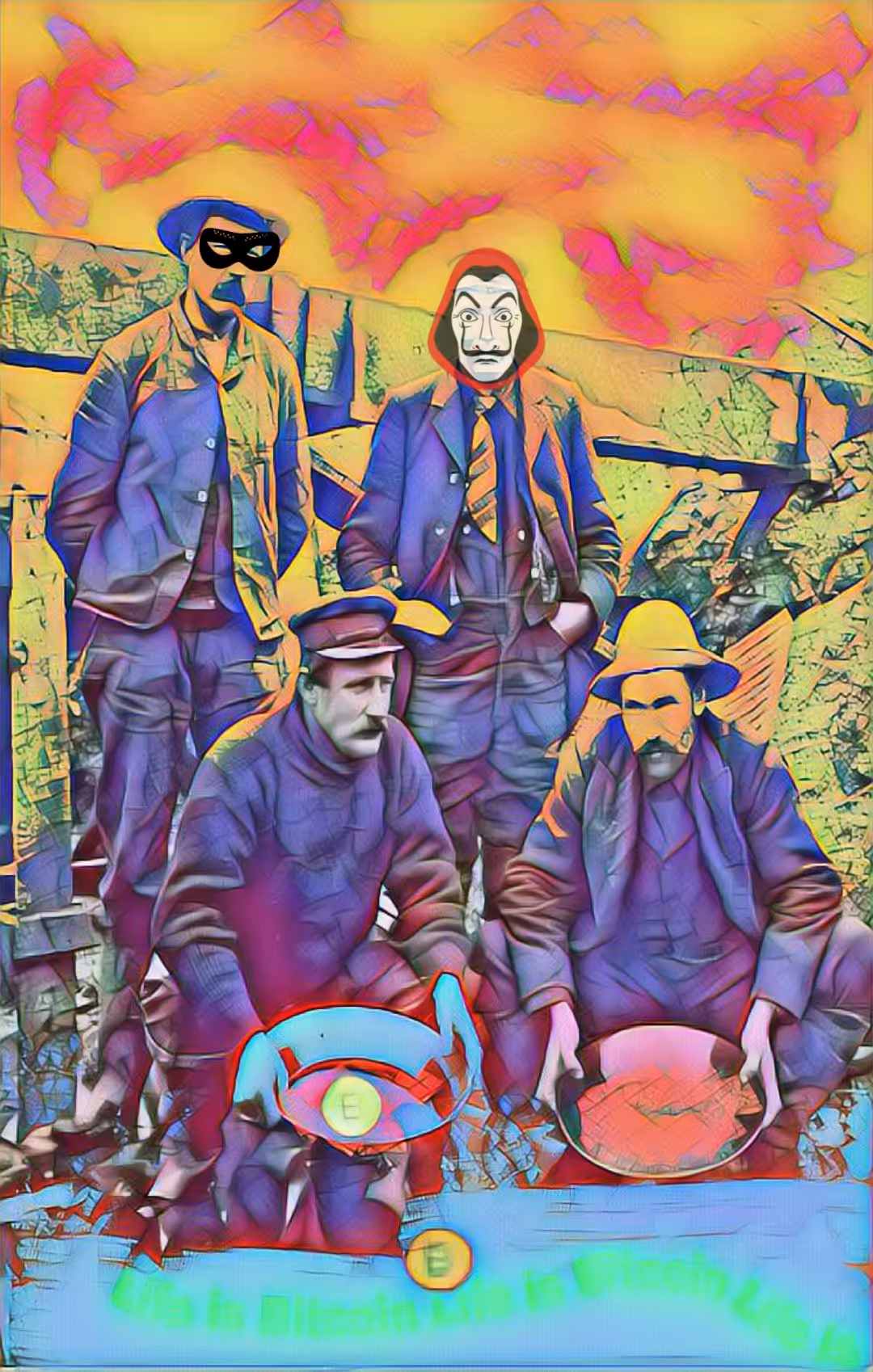 Bitcoin miners and hackers