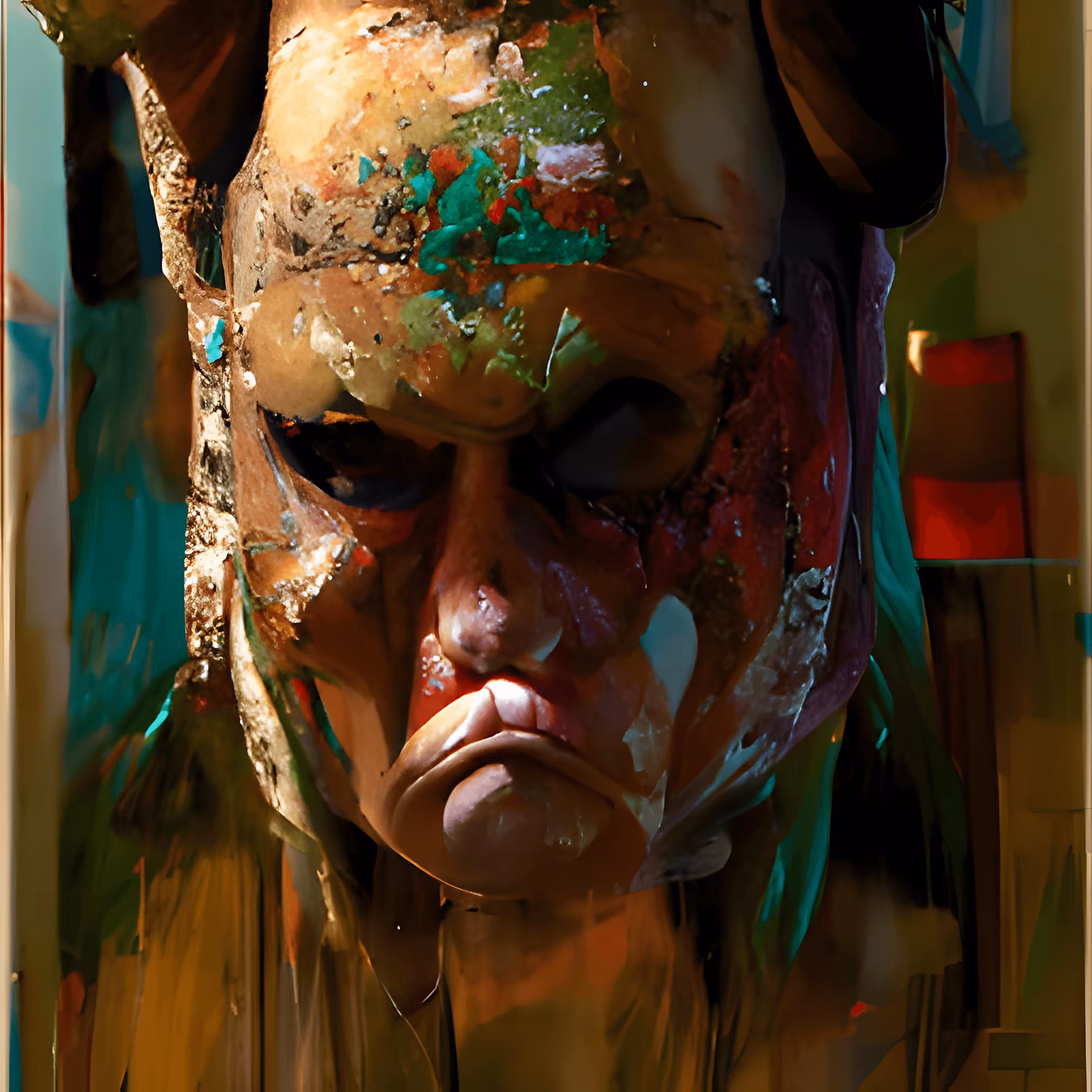 A Sad Face as Created by Craig Mullins #9