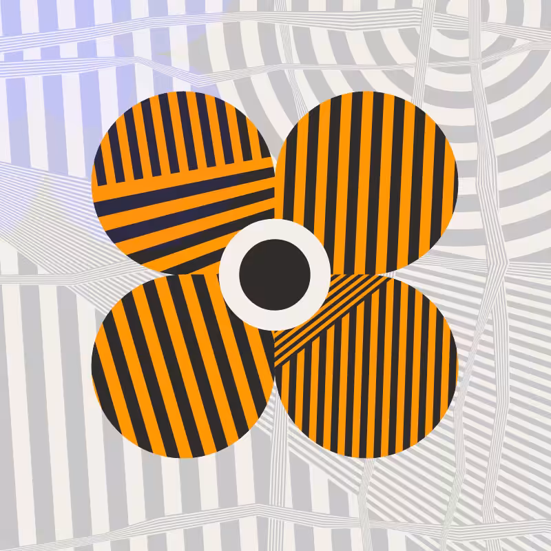 Dazzle Bloom: Big Orange #39