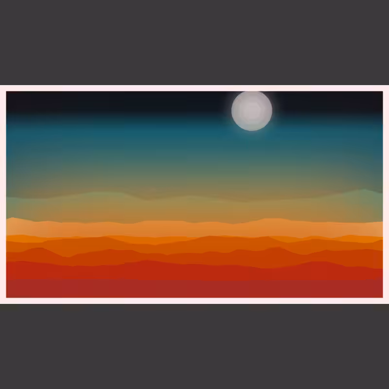 Minimal Scapes #13