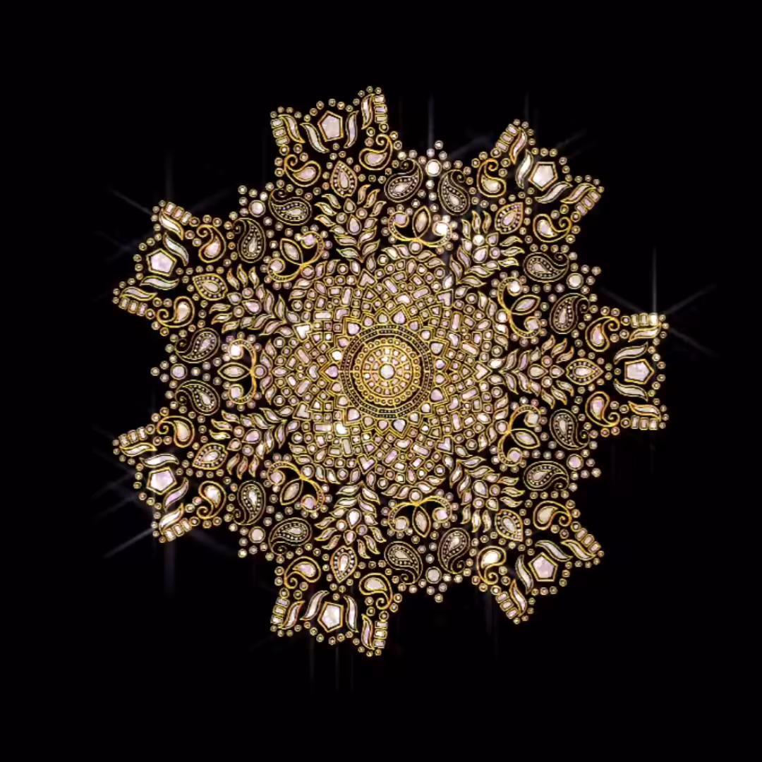 Kundan Jewel Mandala