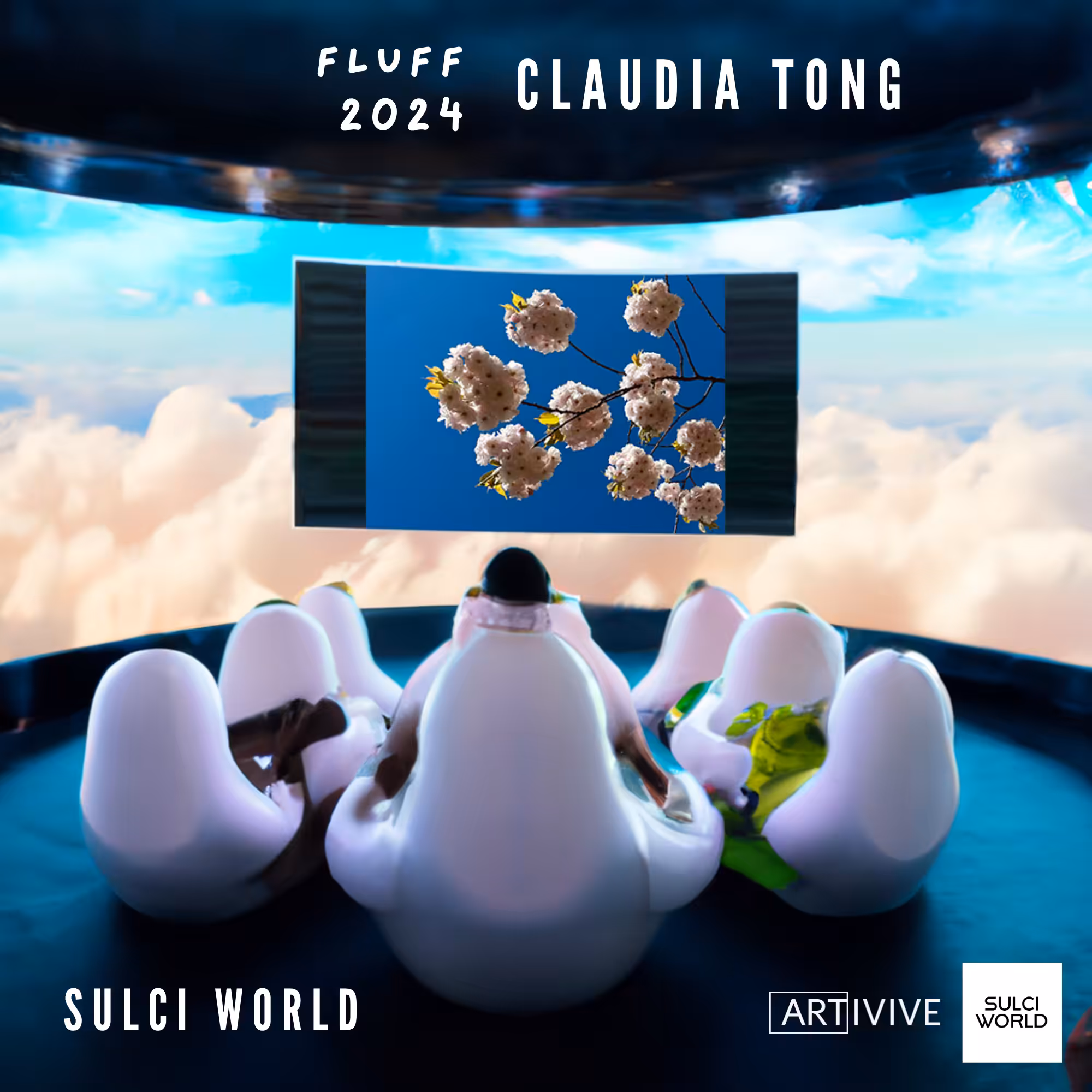 Fluff In Bloom by Claudia Tong