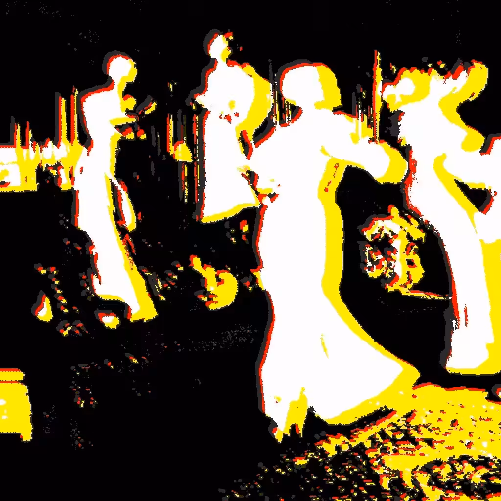 200 Tezos, AI Glitch Western Art Film