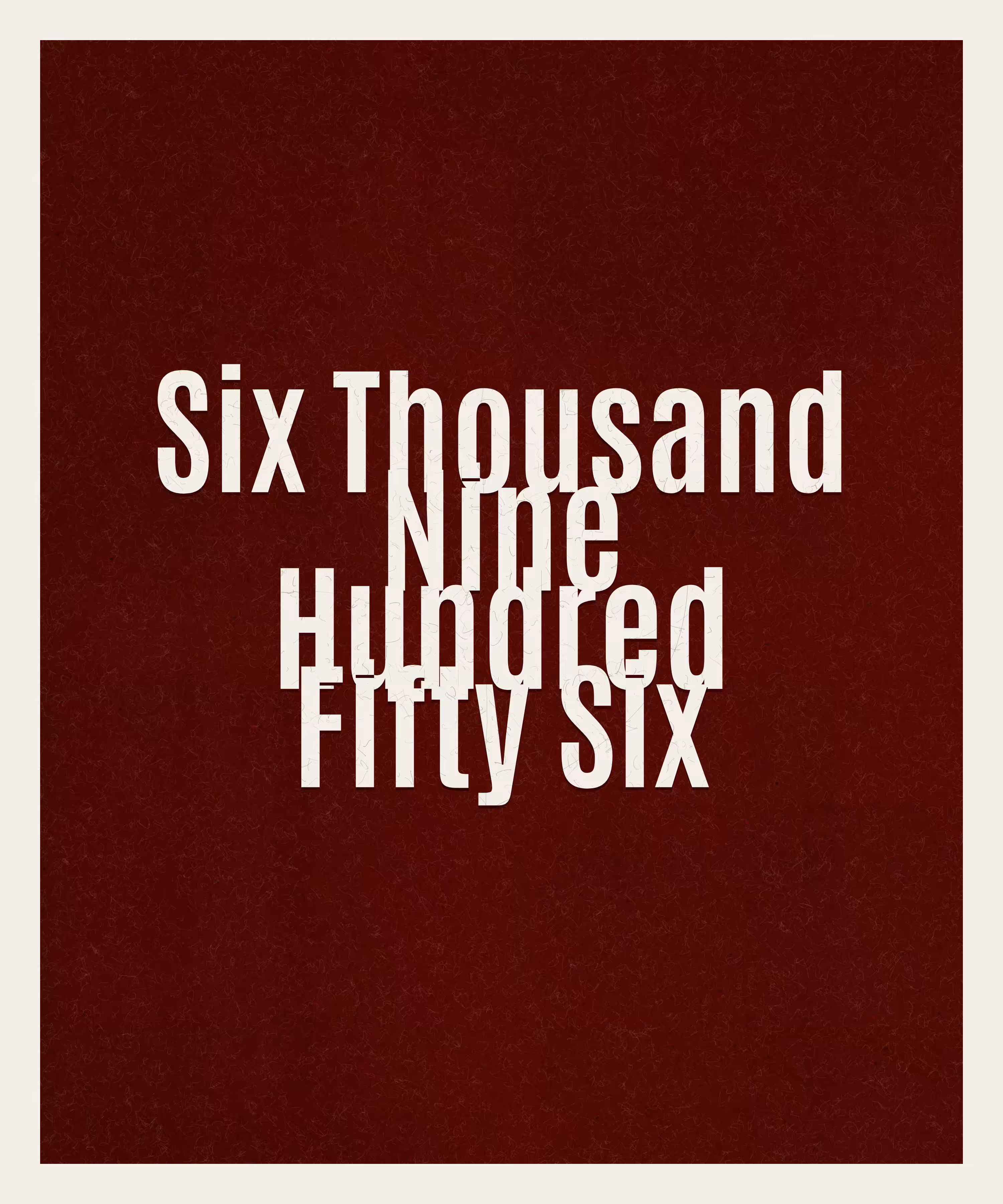 Count #6956