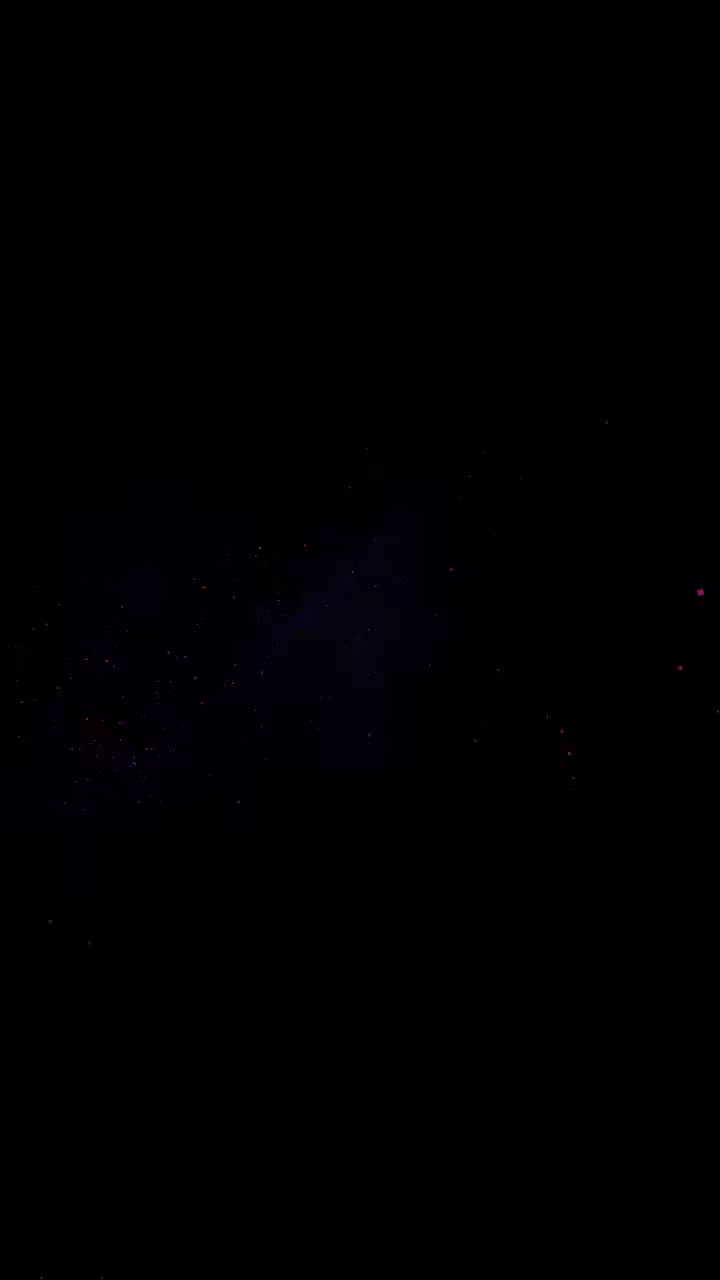 Audio Sync Pink and Purple Particles