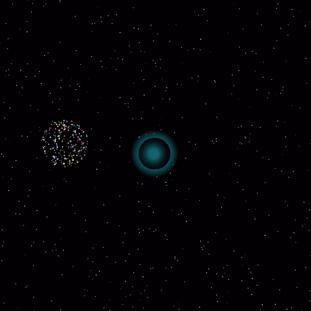 Black Holes On-chain: Void Mandala #107