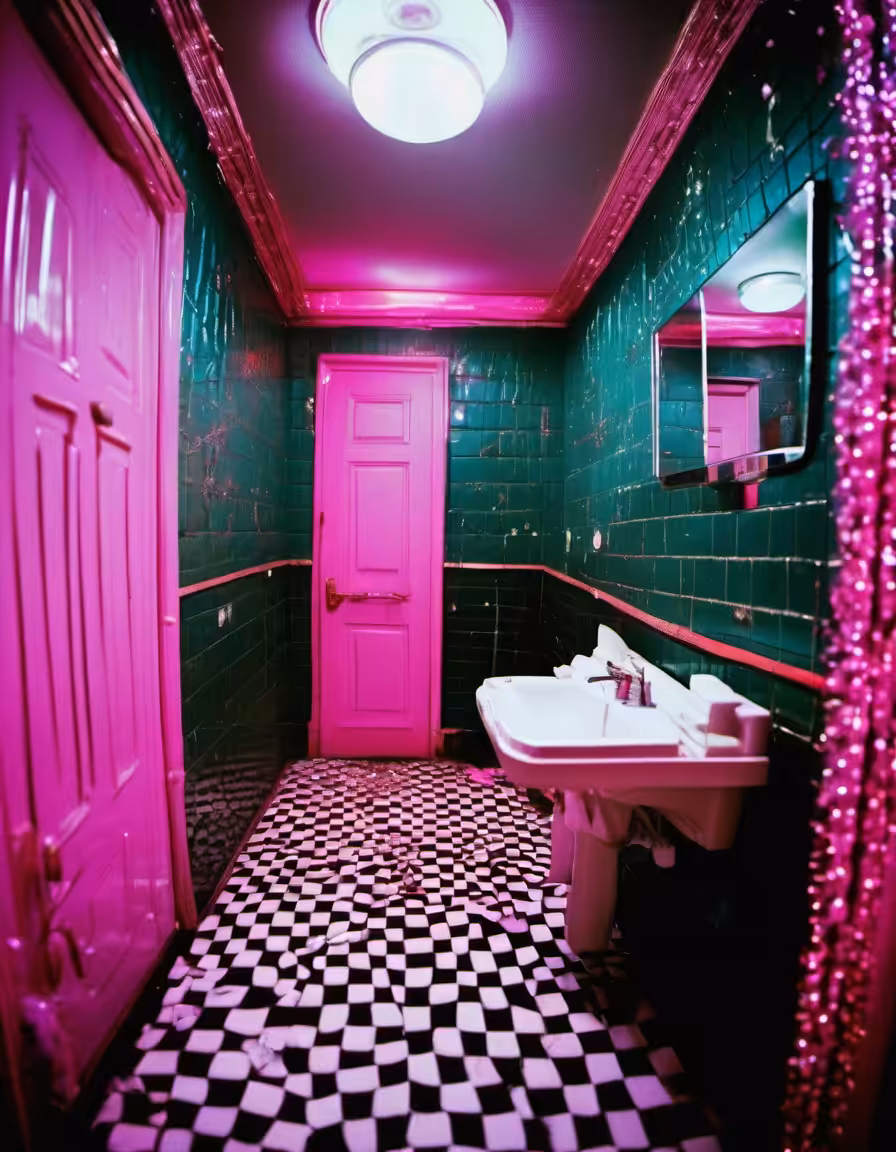 Club Restrooms With Threatening Auras #18
