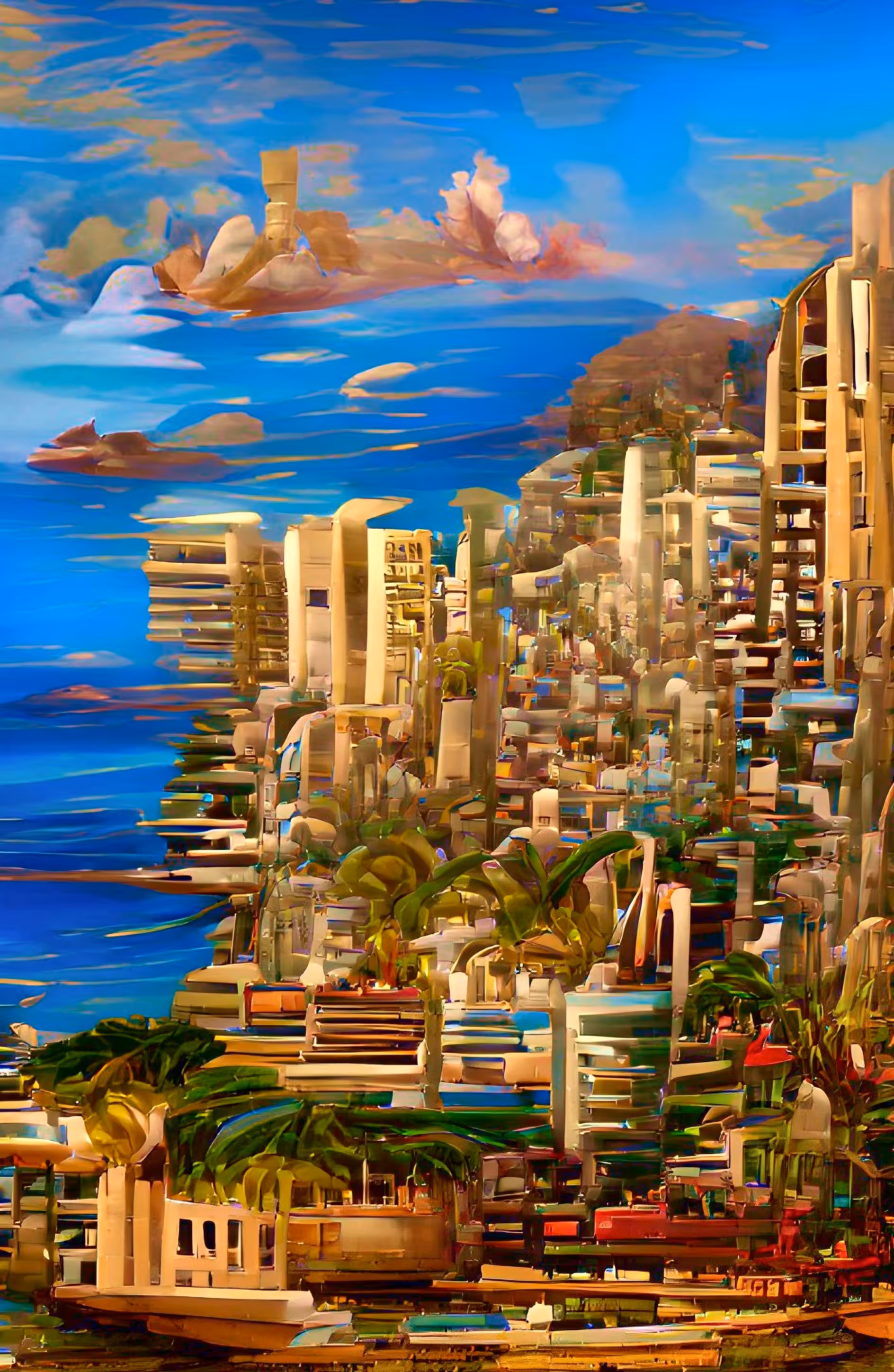 AI Cityscapes - Honolulu