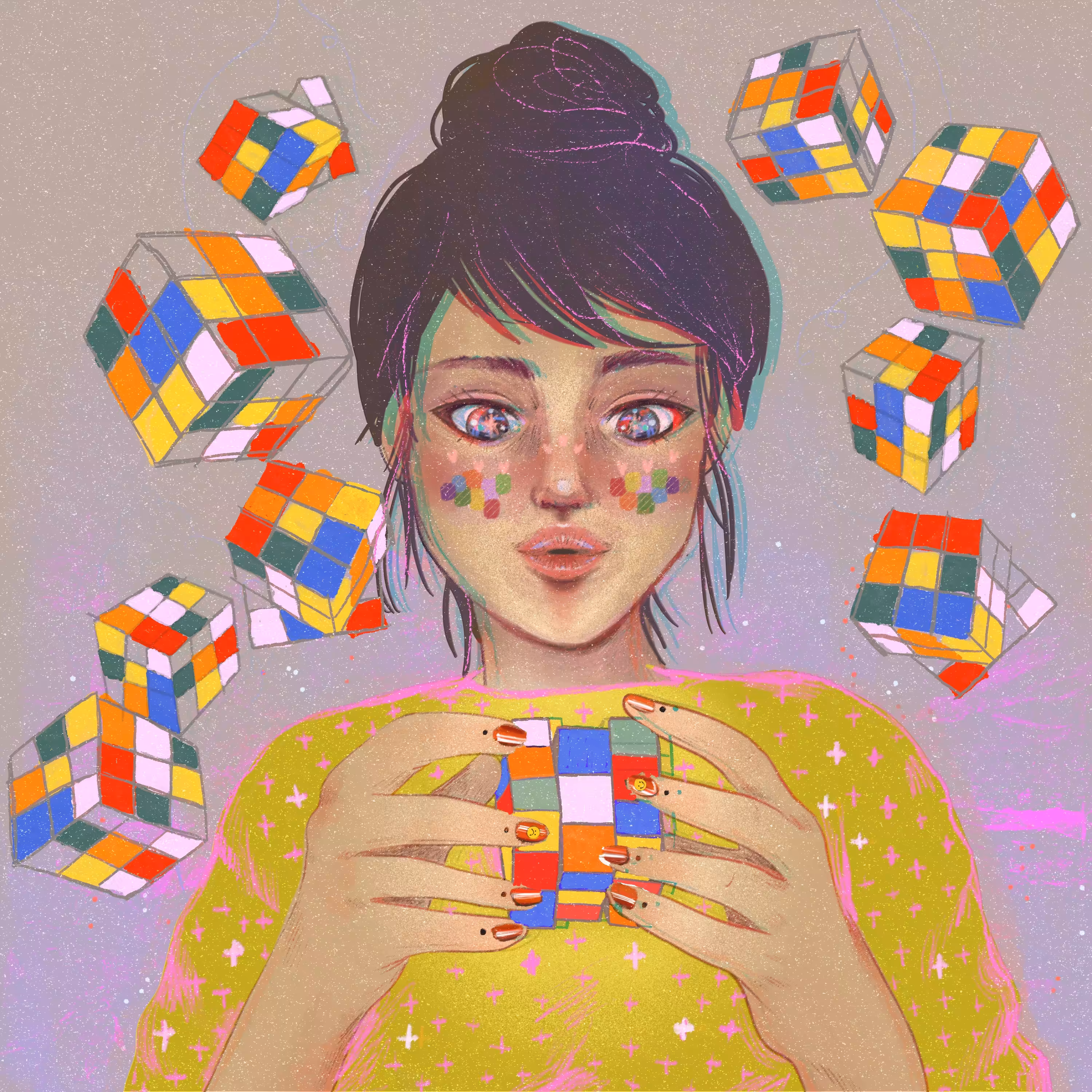 Rubik's Cube Warrior