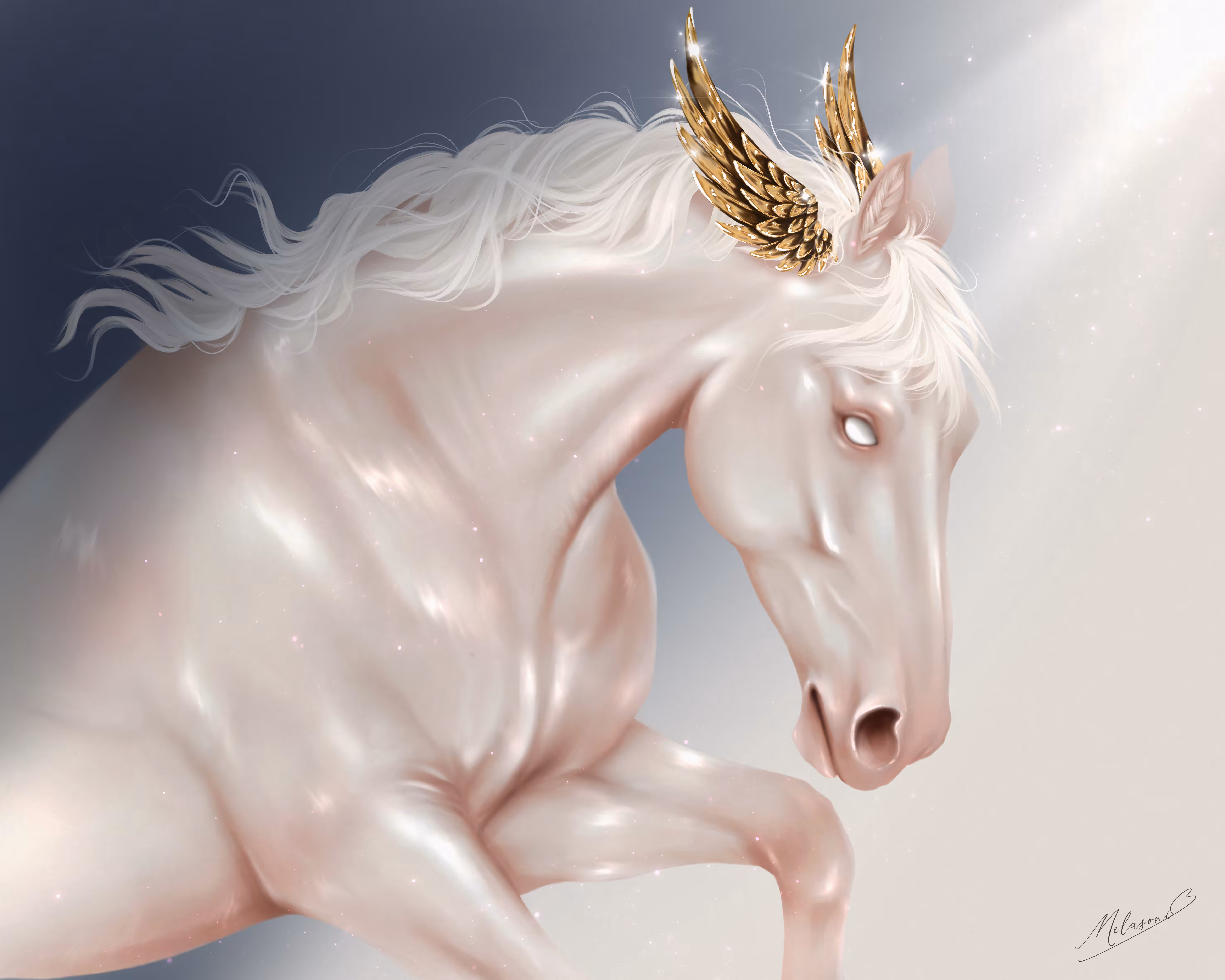 White horse