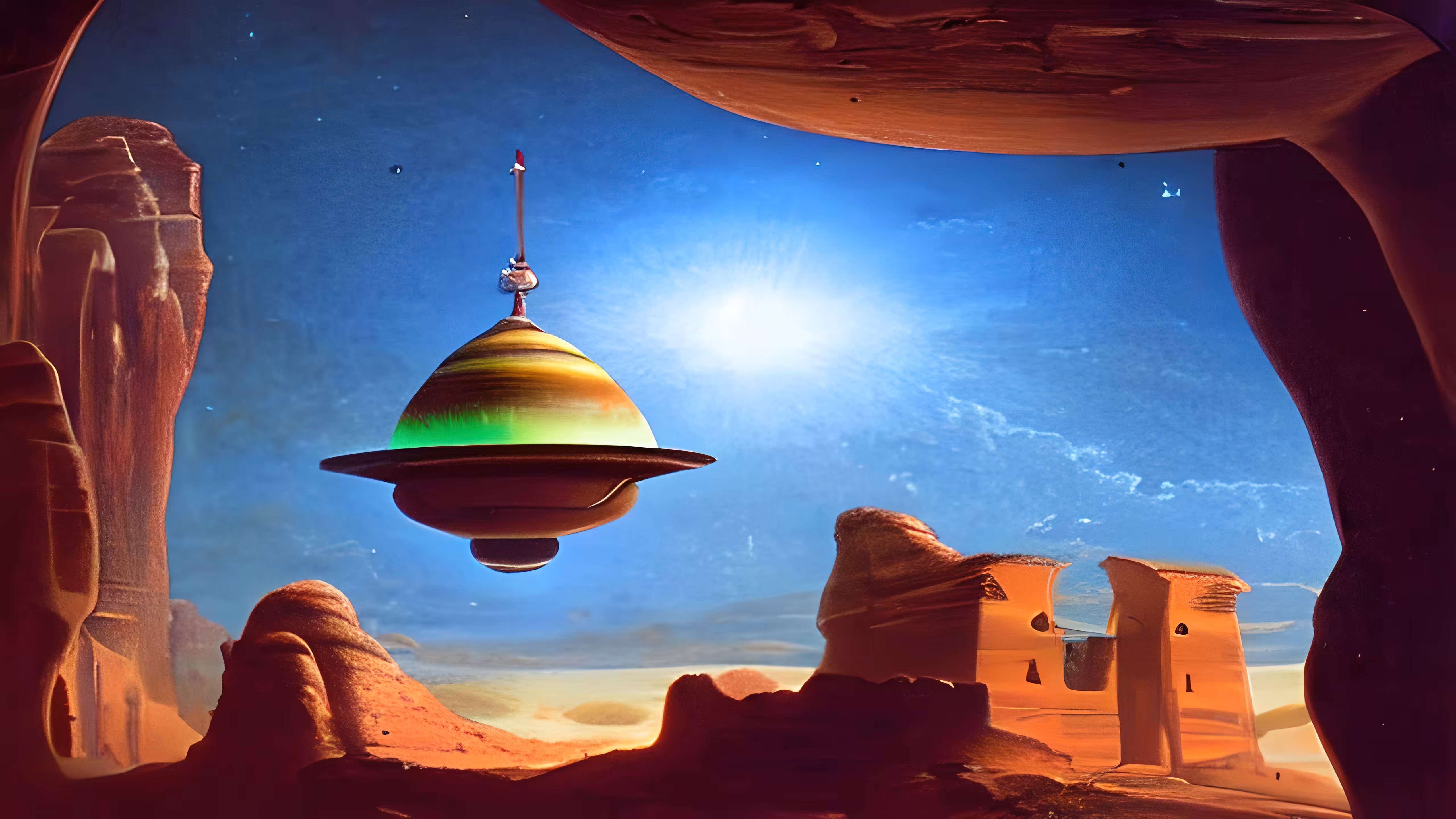 Simulation Number 89: Dome Ship At Western Outpost